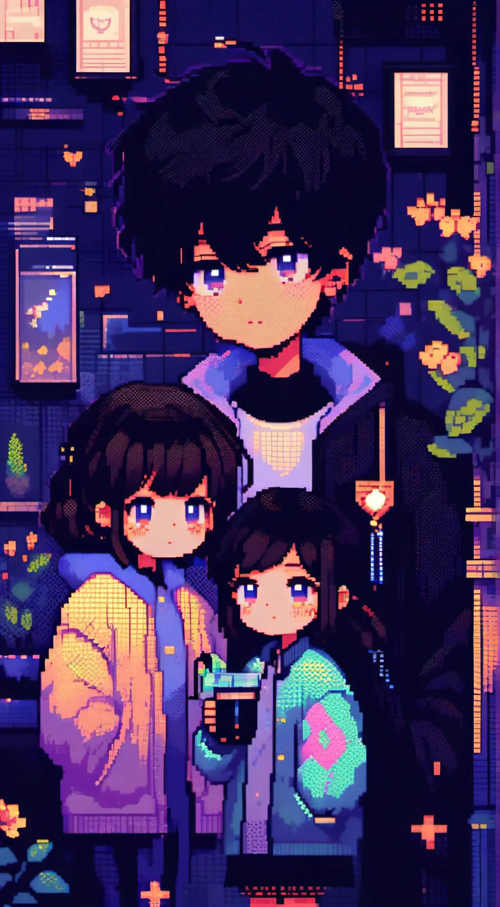 ai character: Angus and Molly background