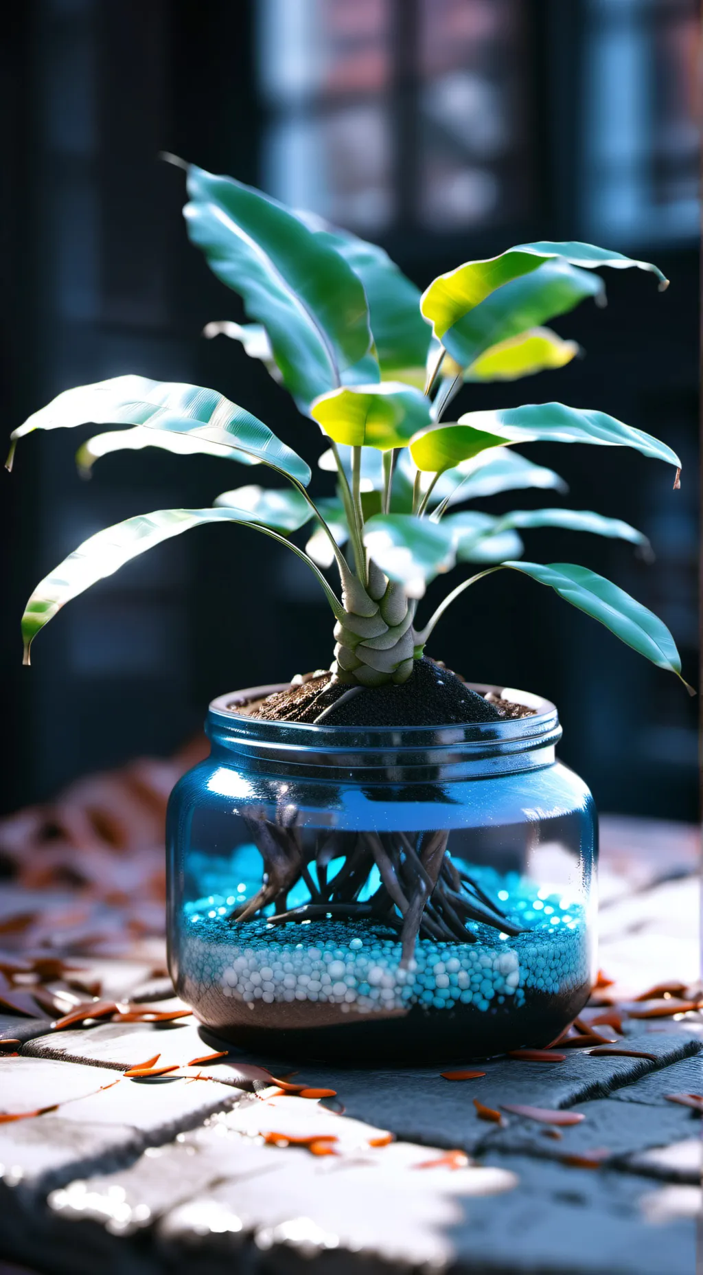 ai character: My basement background