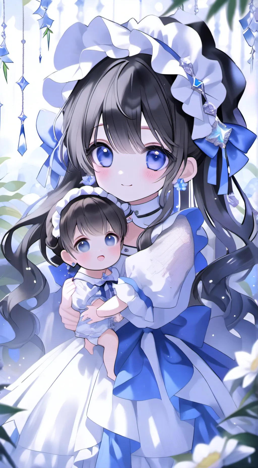 ai character: Ari and Zari background