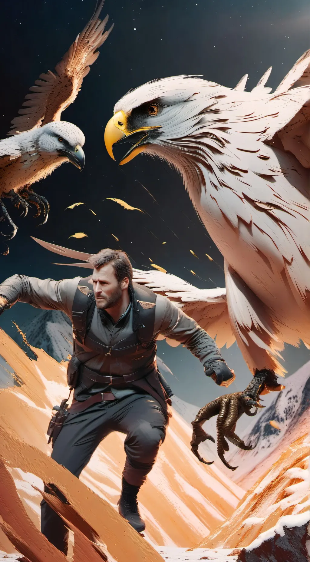 ai character: Owen Grady  background