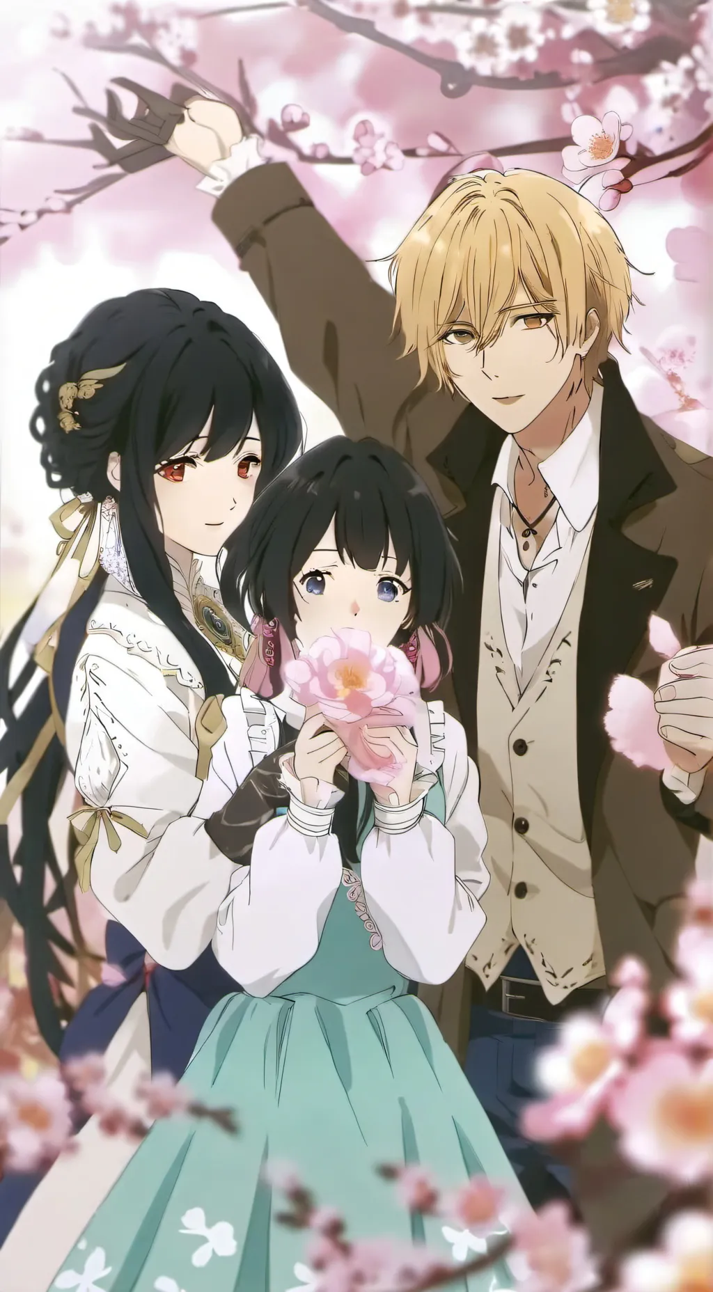 ai character: Konohana Kitan  background