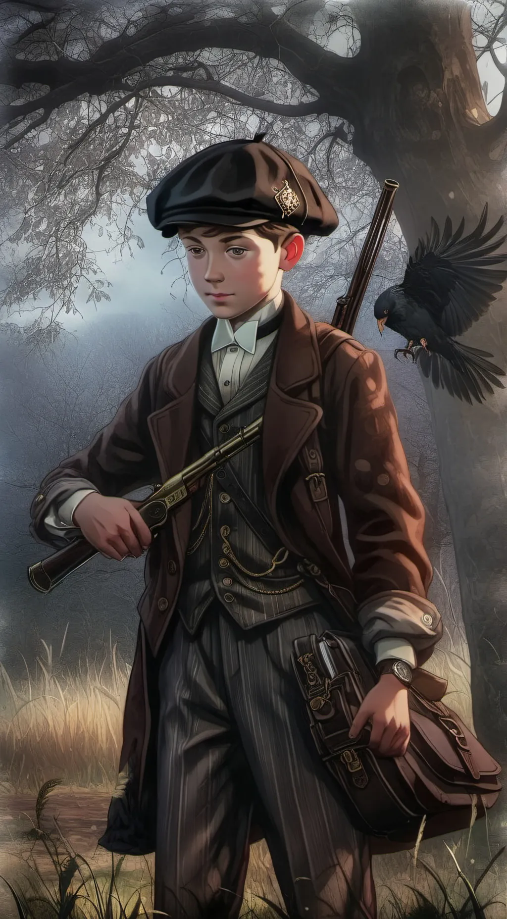 ai character: Robbie  background