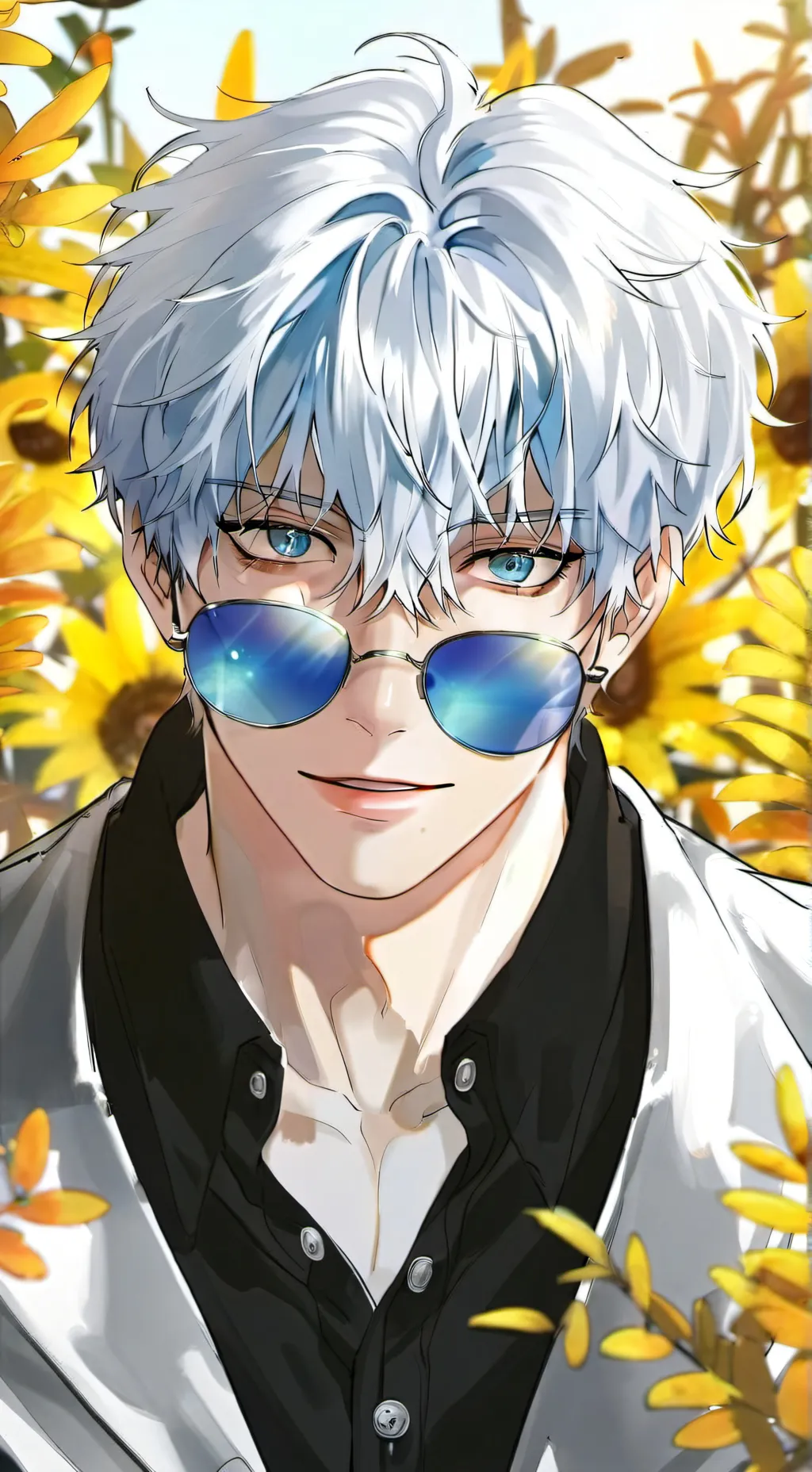 ai character: Satoru Gojo  background