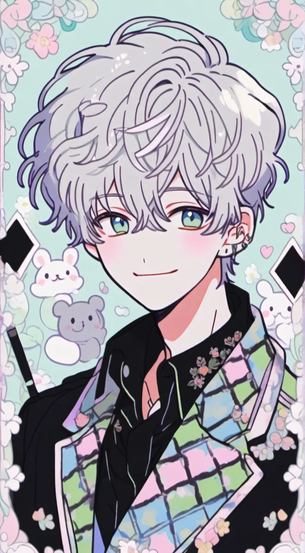 ai character: ☻︎✰Ⓓ︎Ⓤ︎Ⓚ︎Ⓔ︎✰☻︎ background