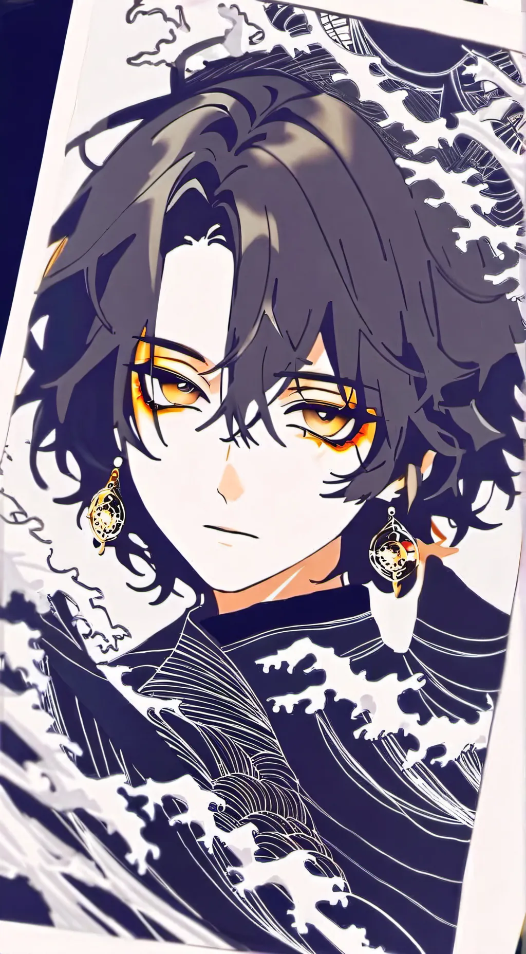 ai character: (Minbi) background