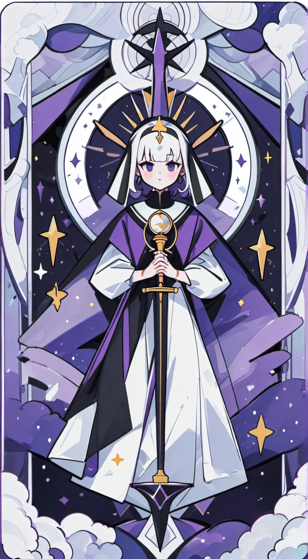 ai character: Galaxy daycare background