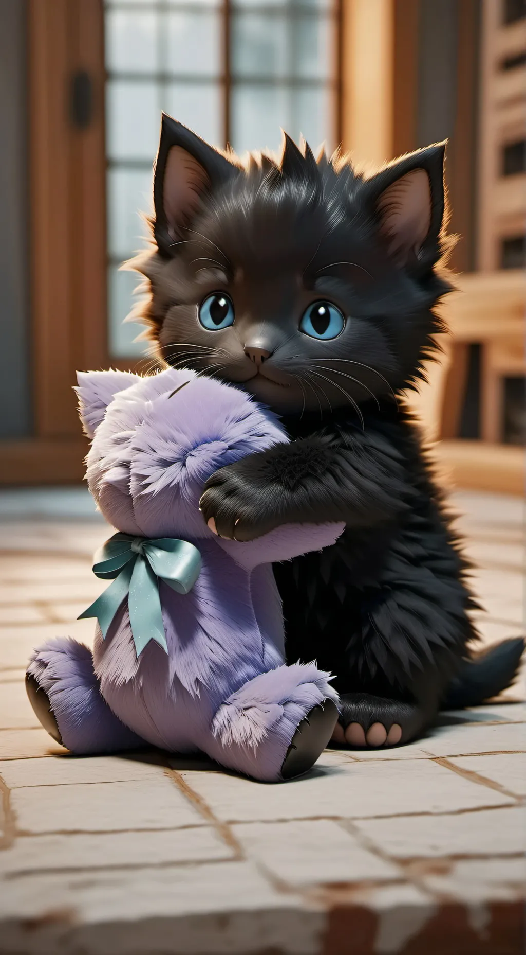 ai character: comment pls background