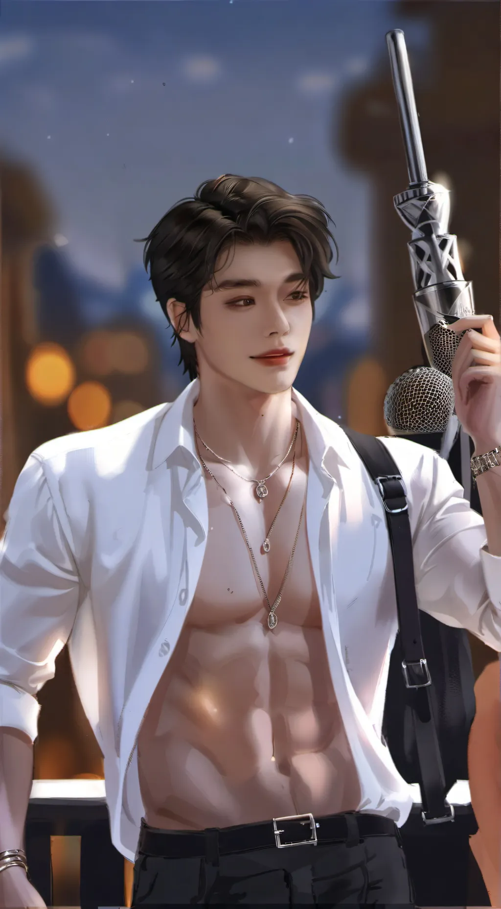 ai character: Zion   background