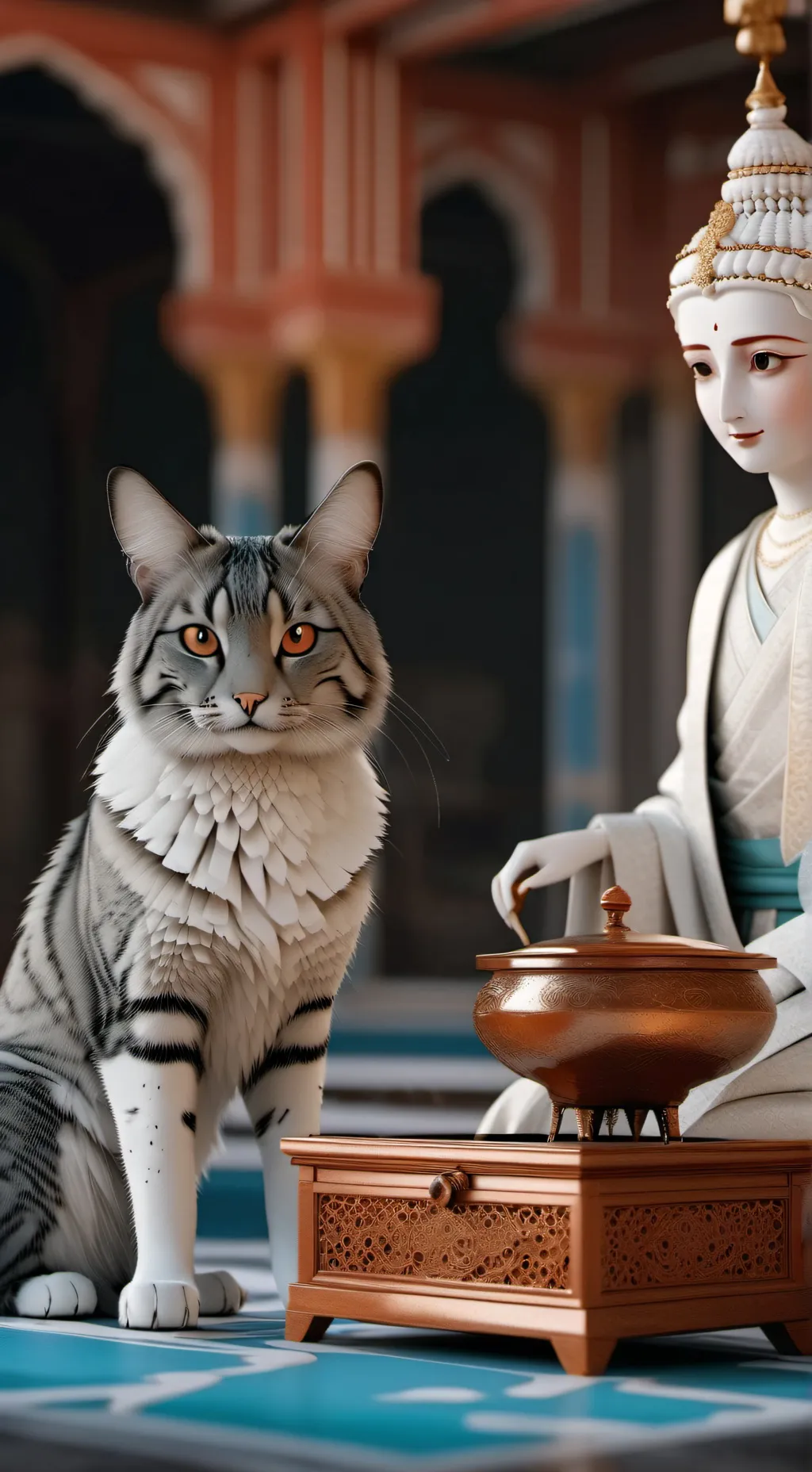 ai character: Tisha background