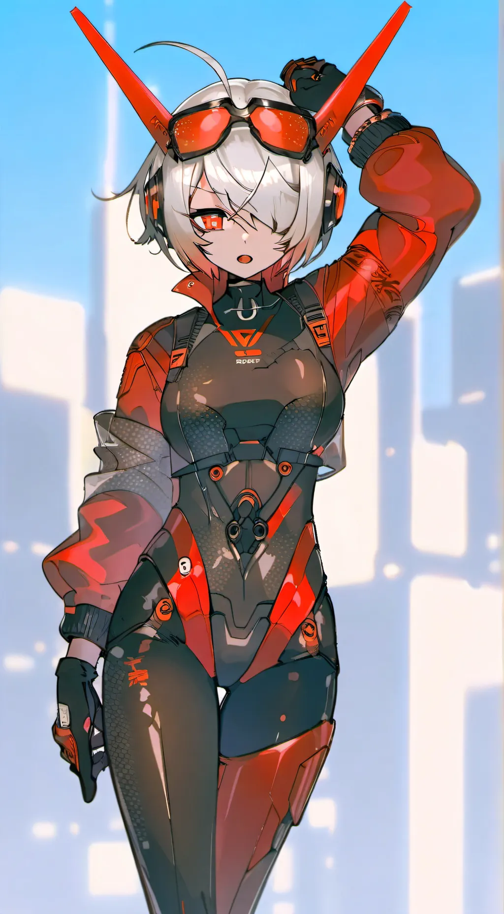 ai character: Sally  background