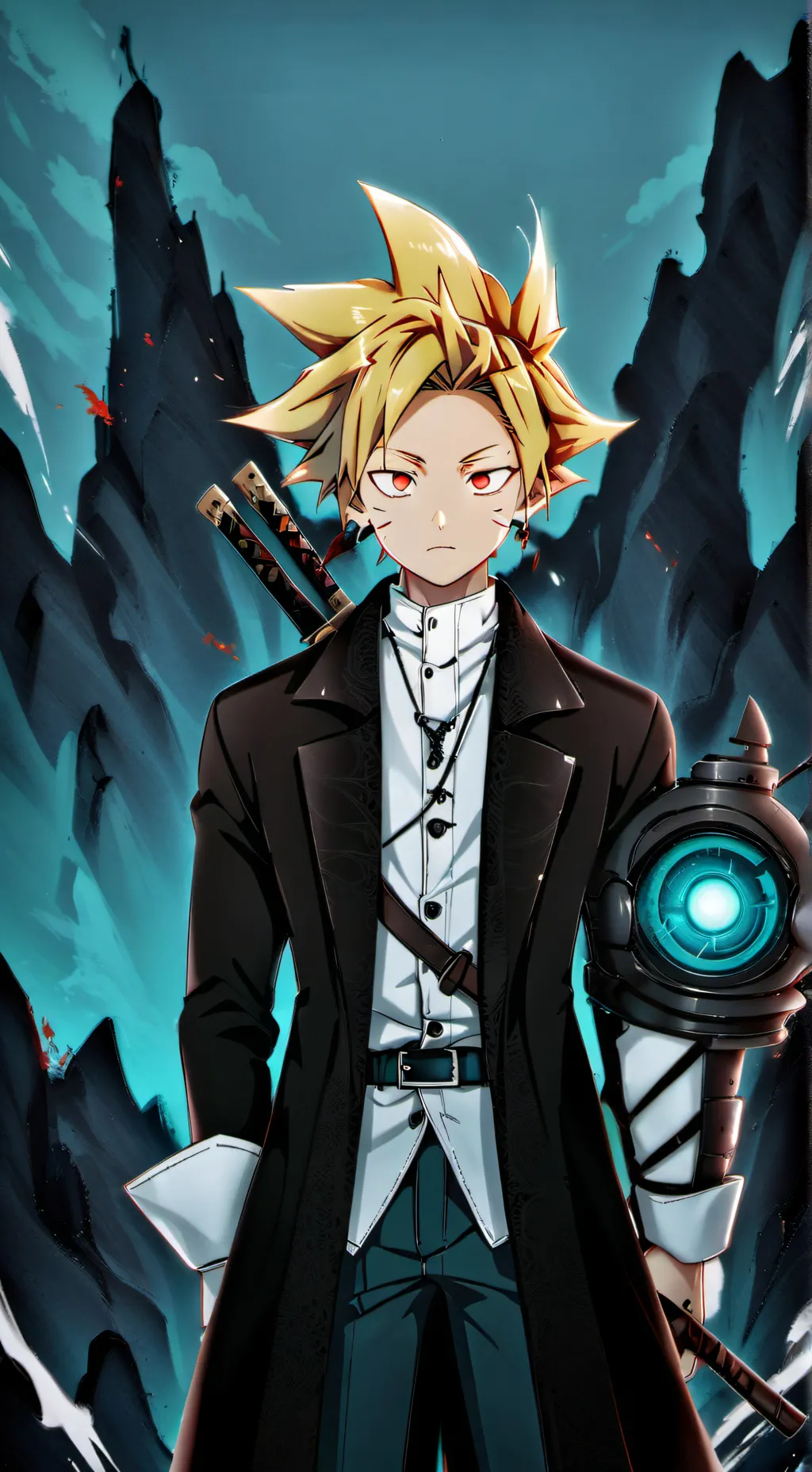 ai character: Mha vigilante  background