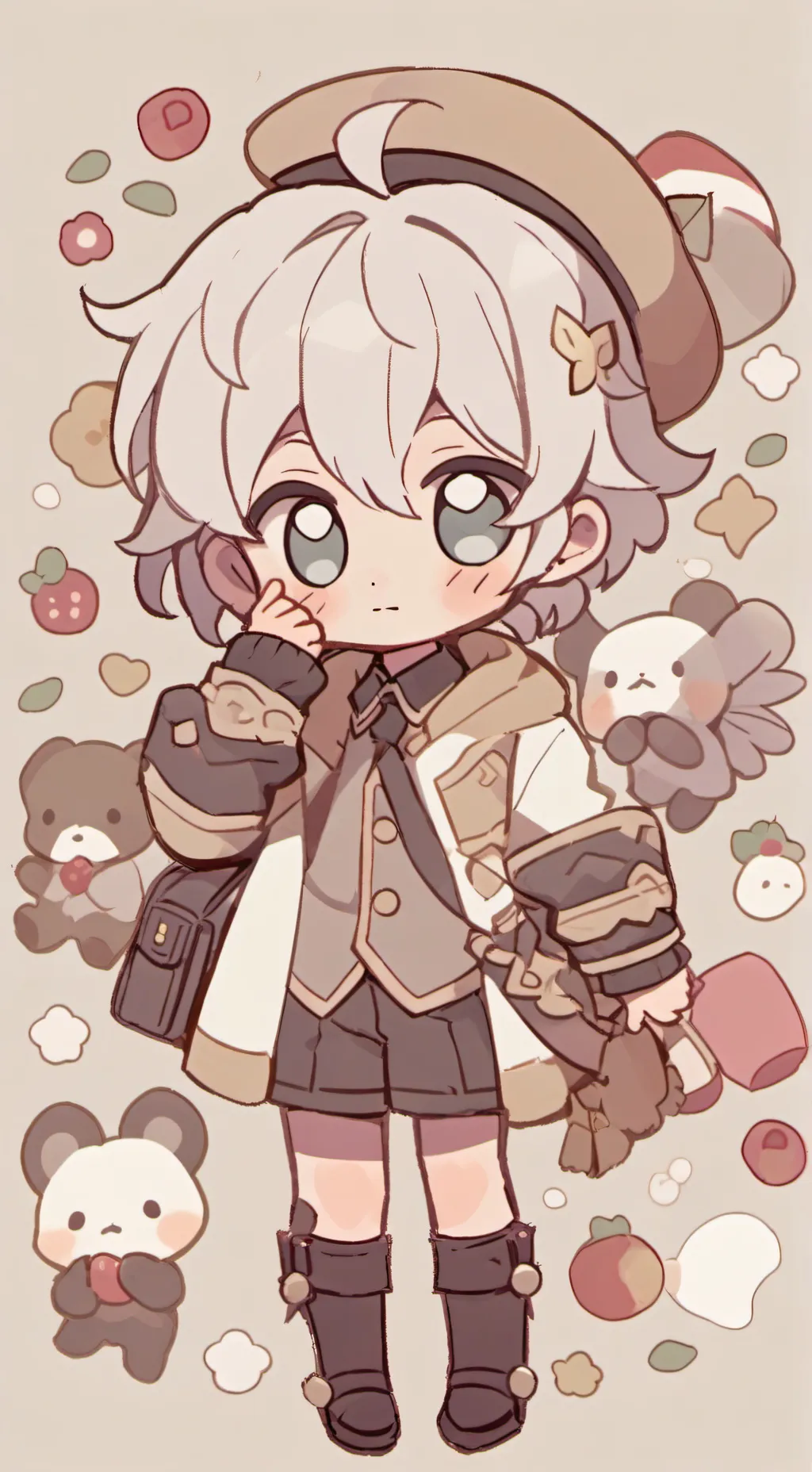 ai character: Sam and colby background