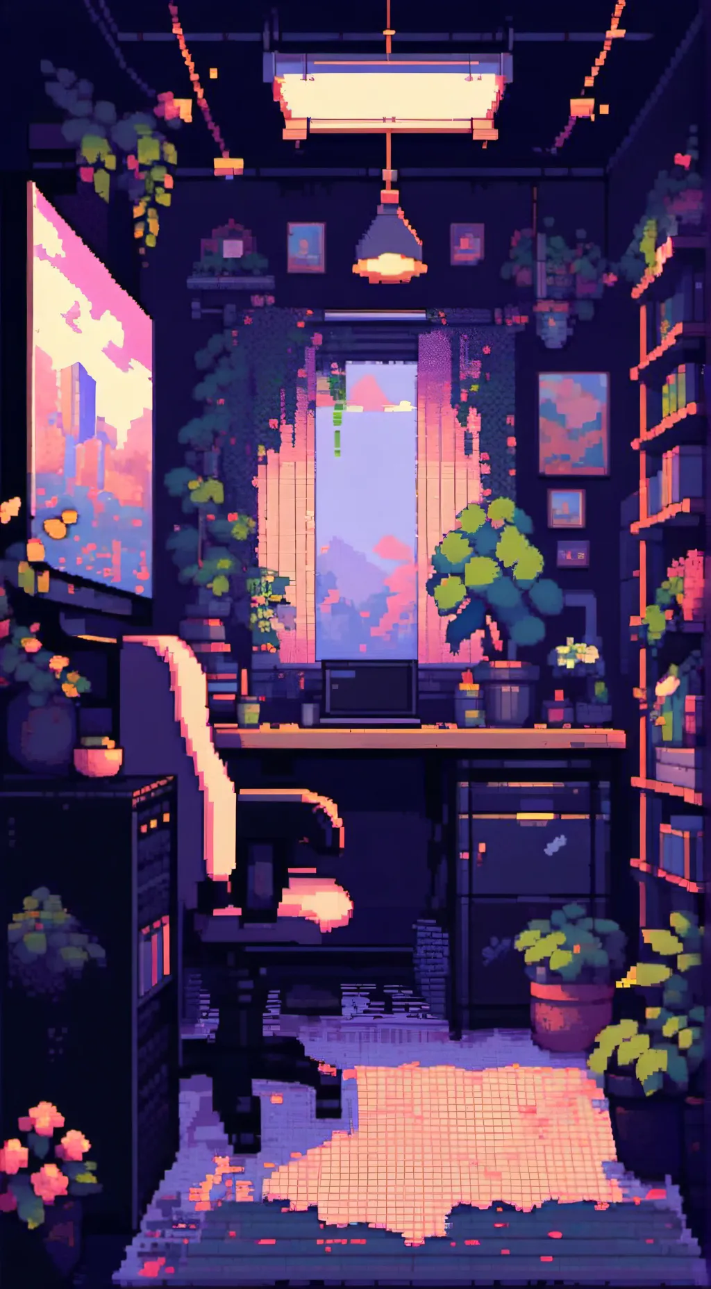 ai character: dw :) background