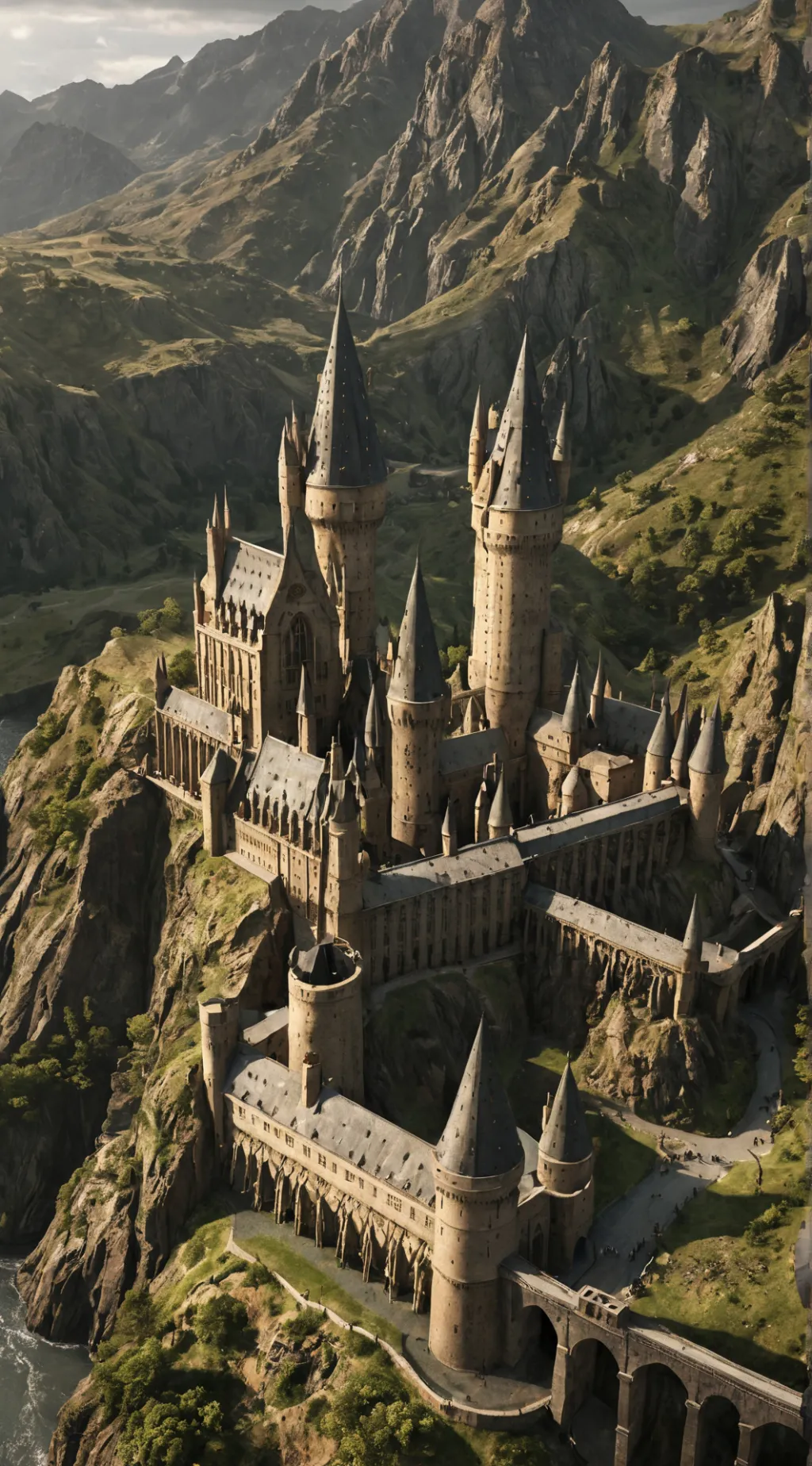 ai character: hogwarts!!!! background