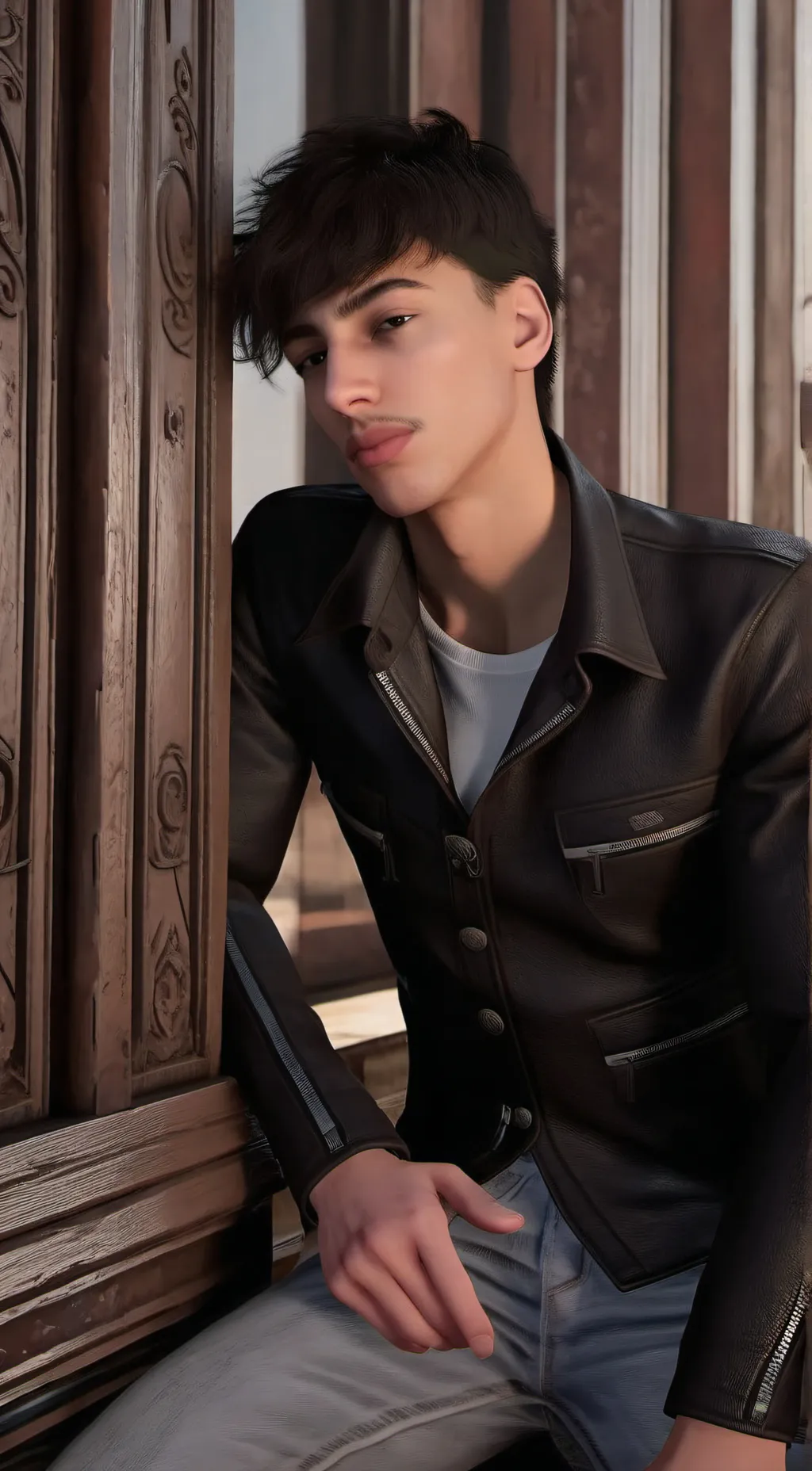 ai character: alex background