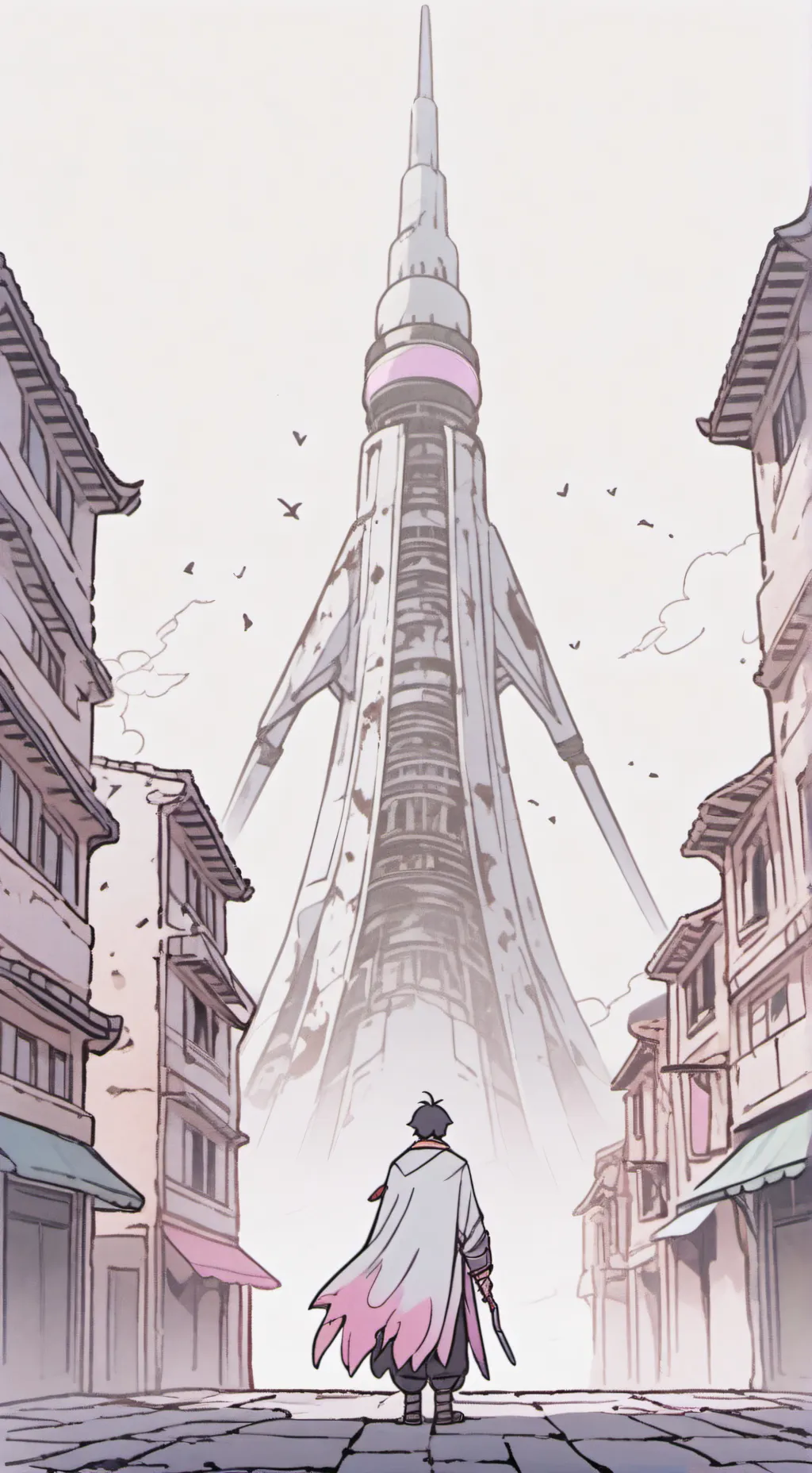 ai character: gravity falls but. background