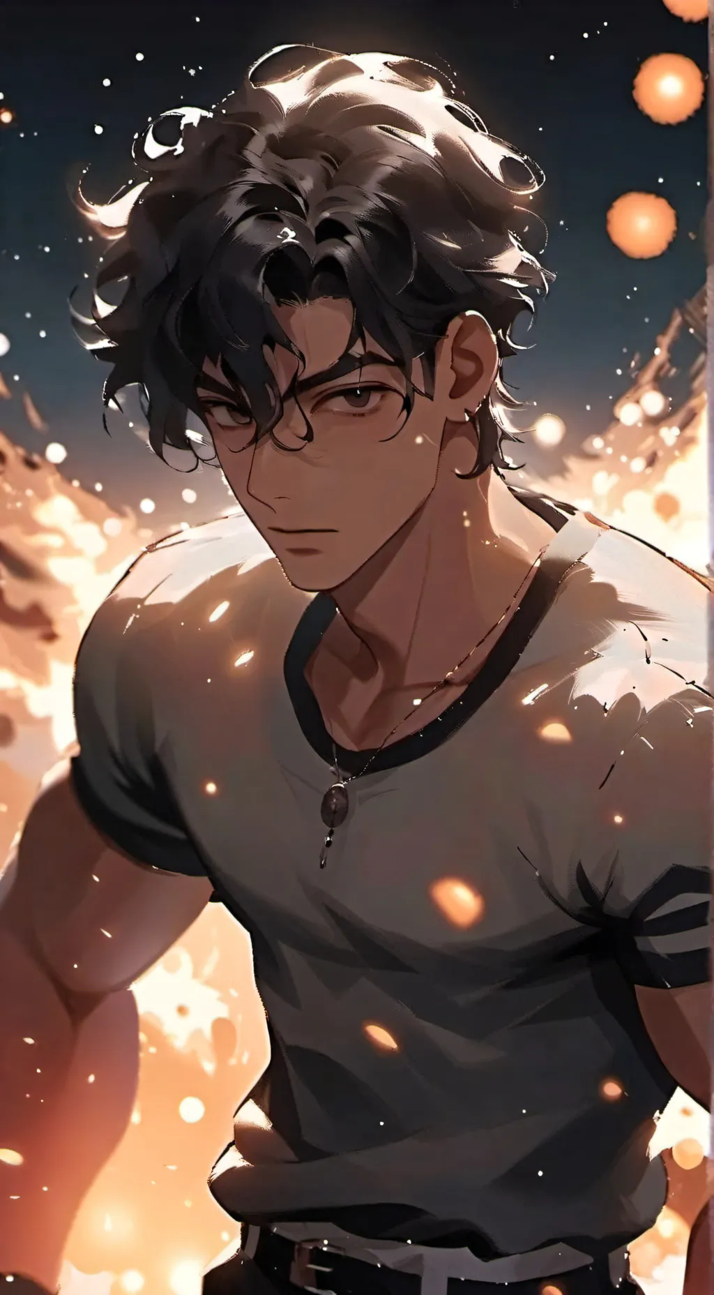 ai character: Tayler  background