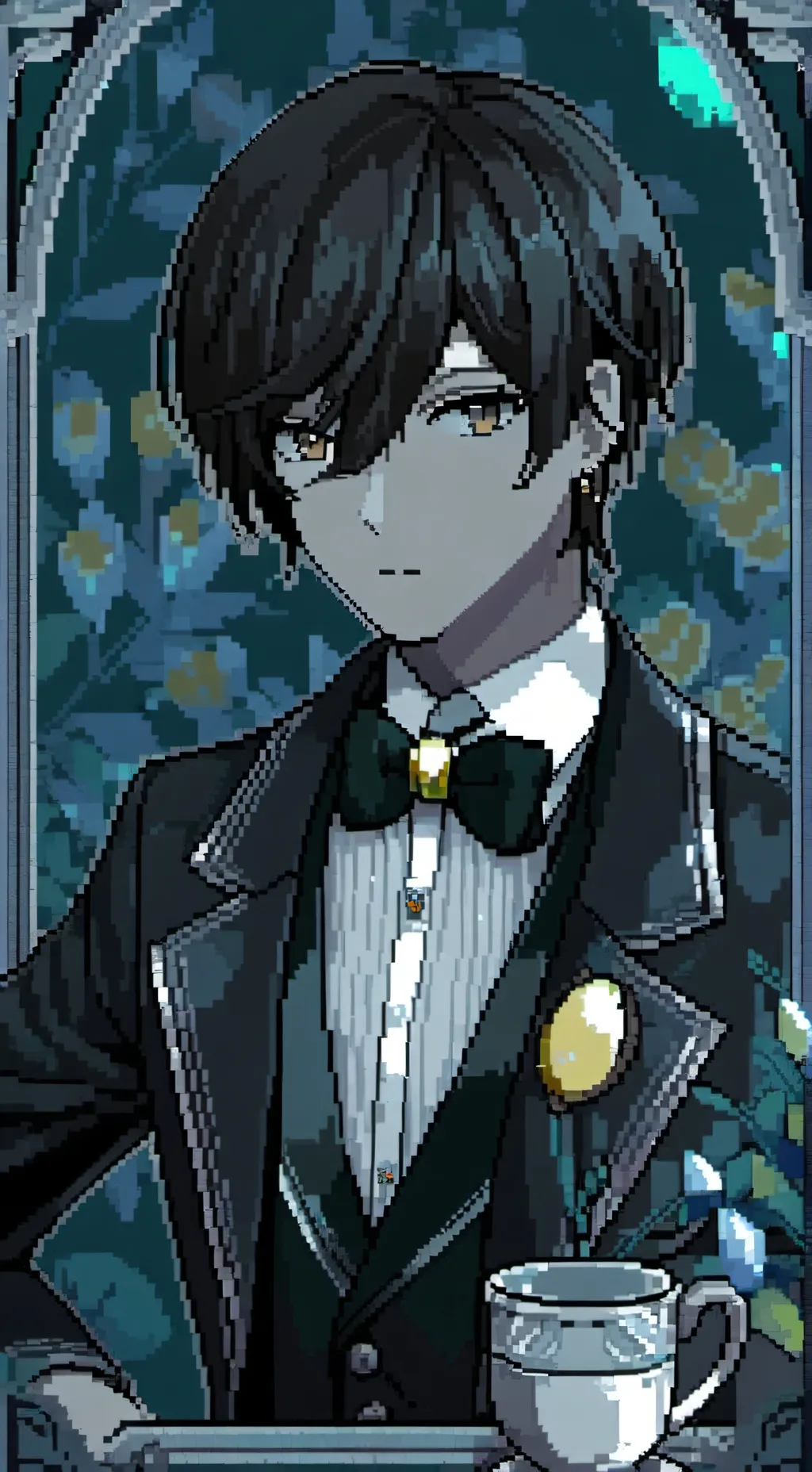 ai character: Kei-B background