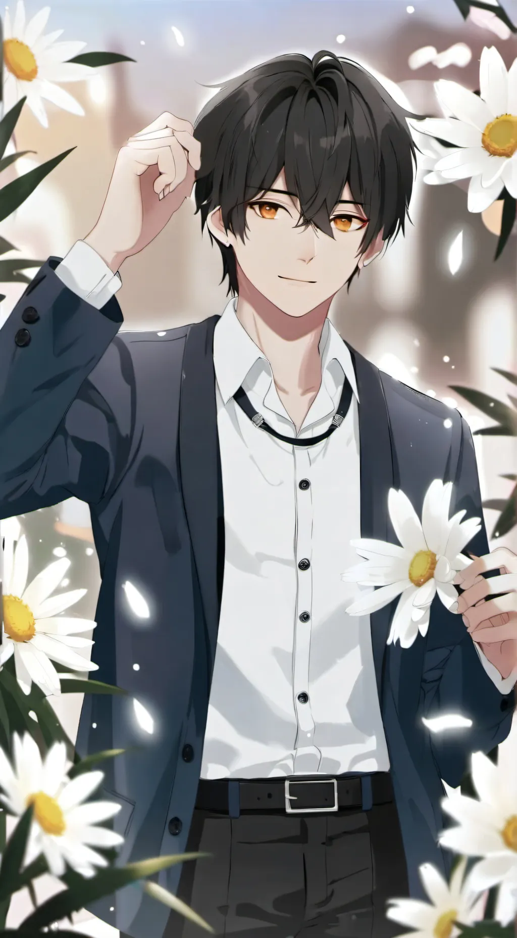 ai character: sam background