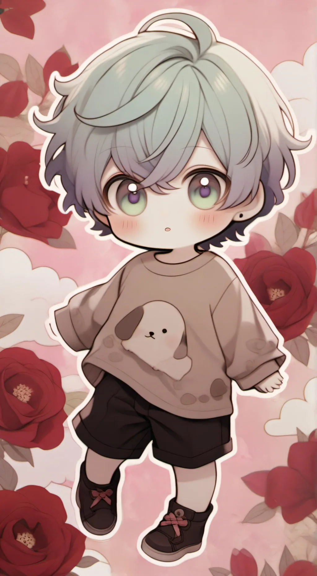 ai character: ∆{-𝕃𝔼𝕆-}∆ background