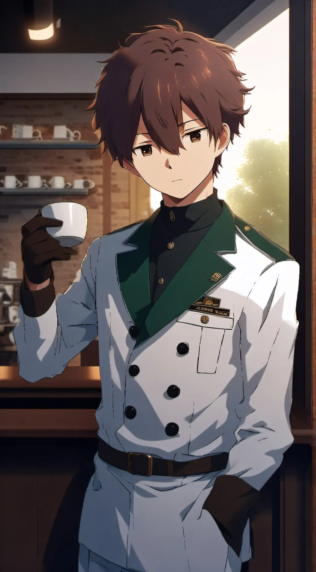 ai character: marcus background