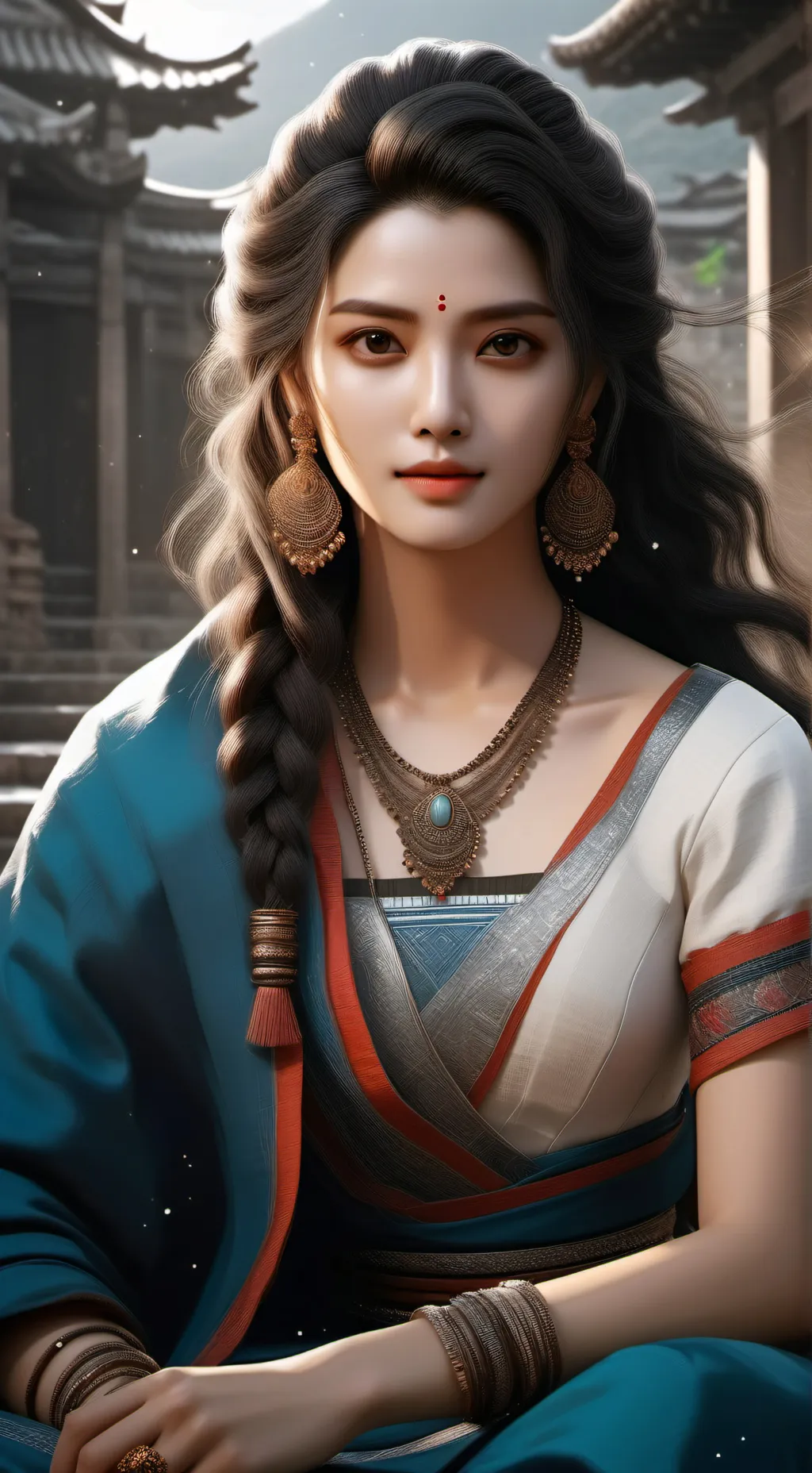 ai character: Emily ray background