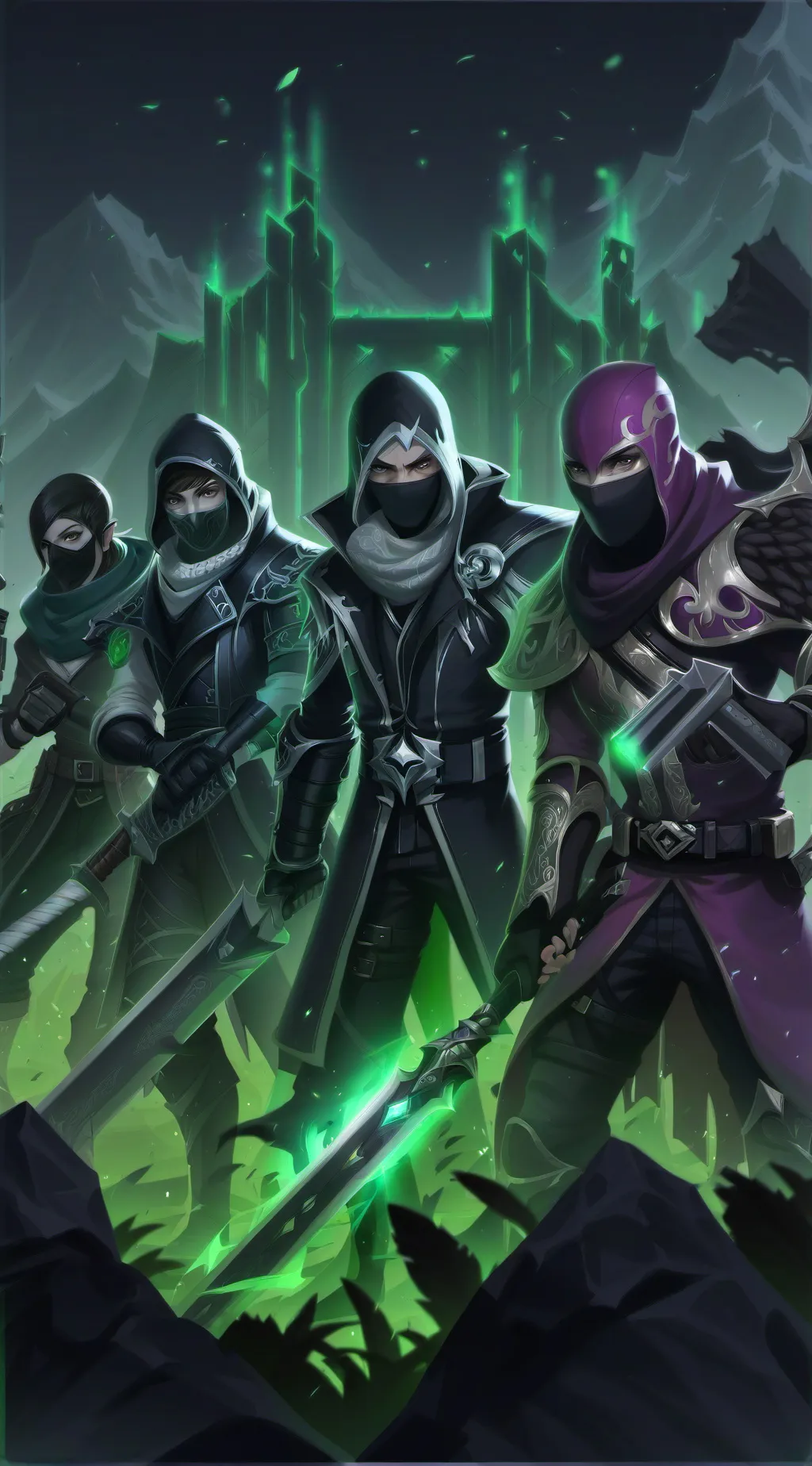 ai character: Bandit squad background