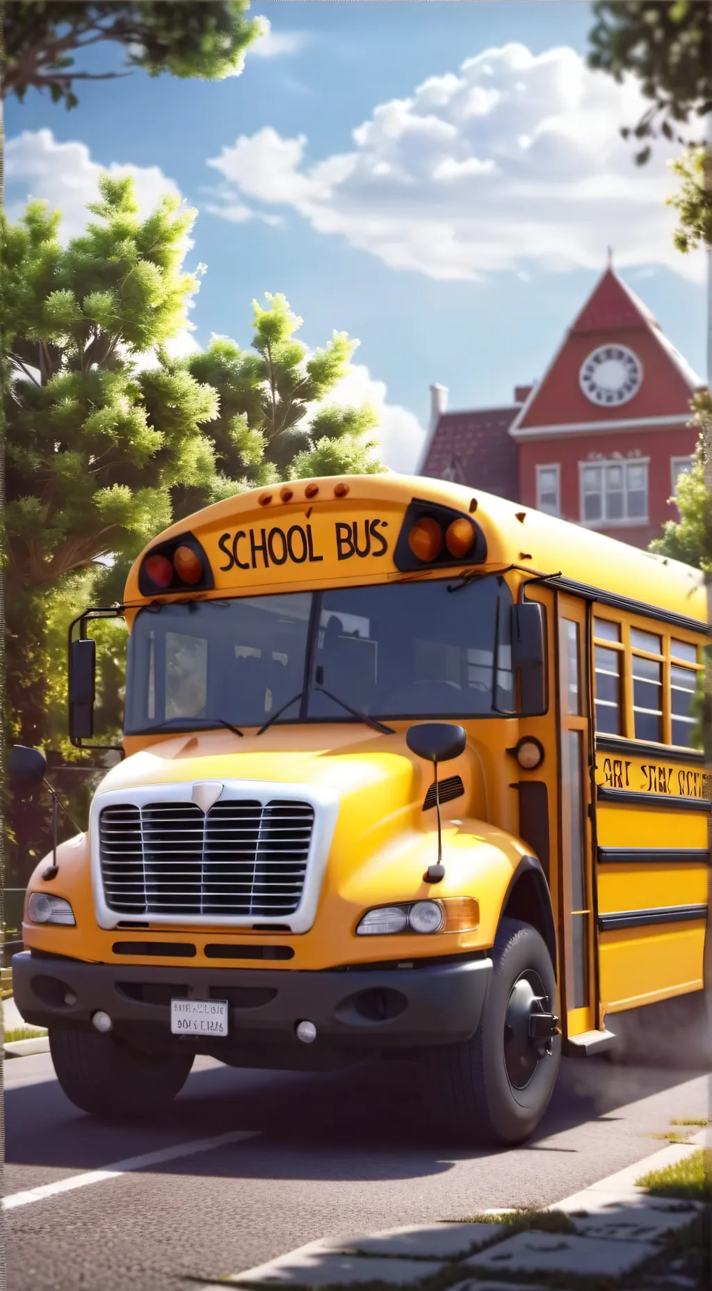 ai character: |- Field Trip -| background