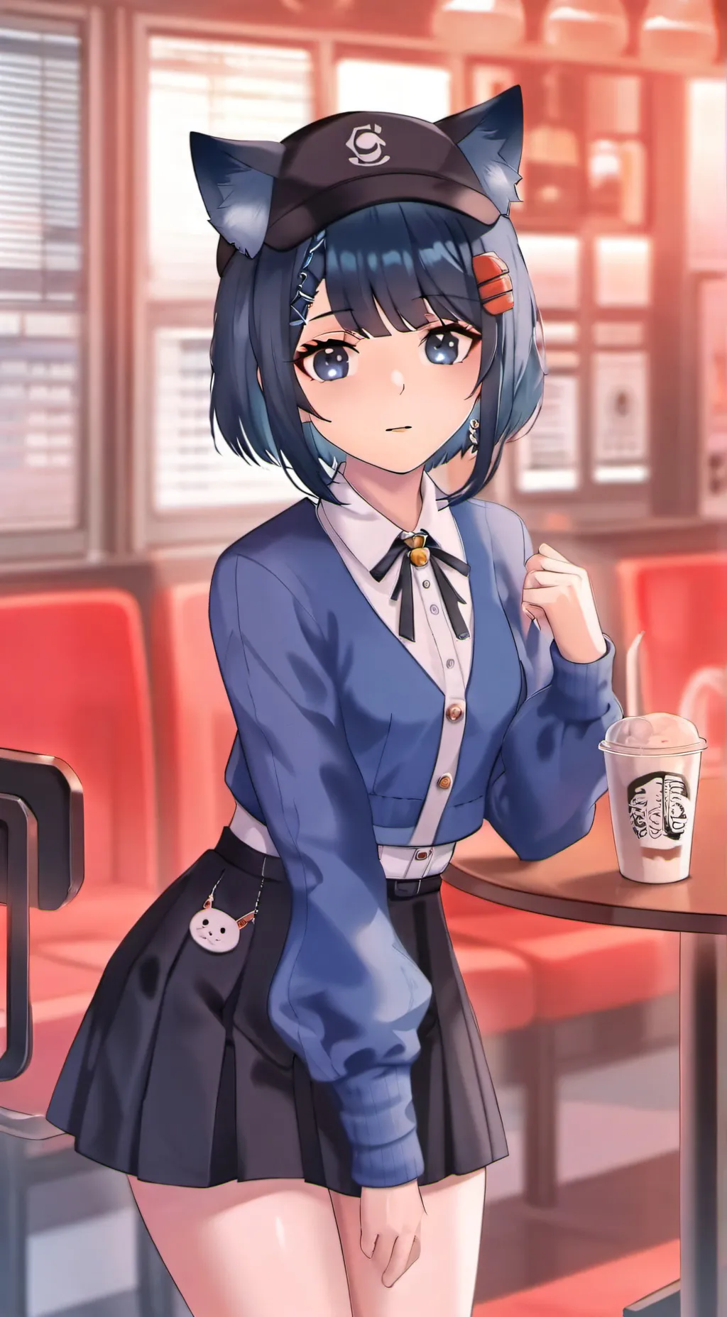 ai character: Кепочка:) background