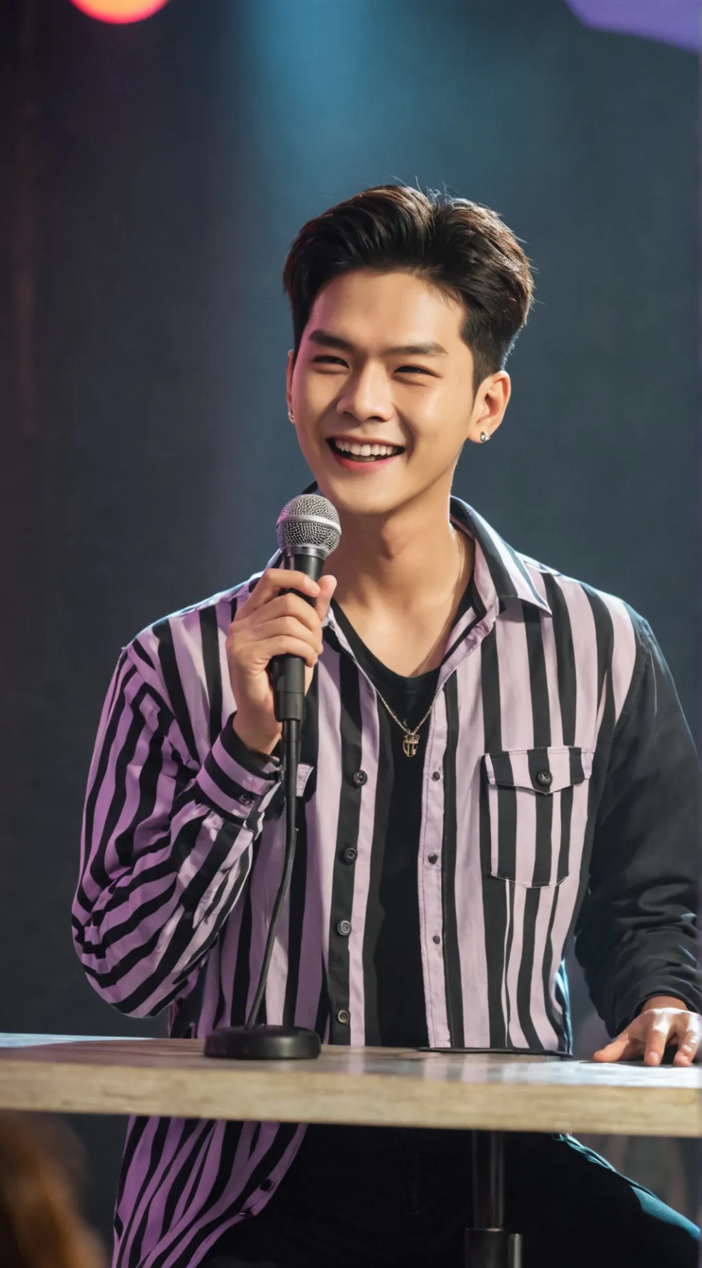 ai character: C.A.P background