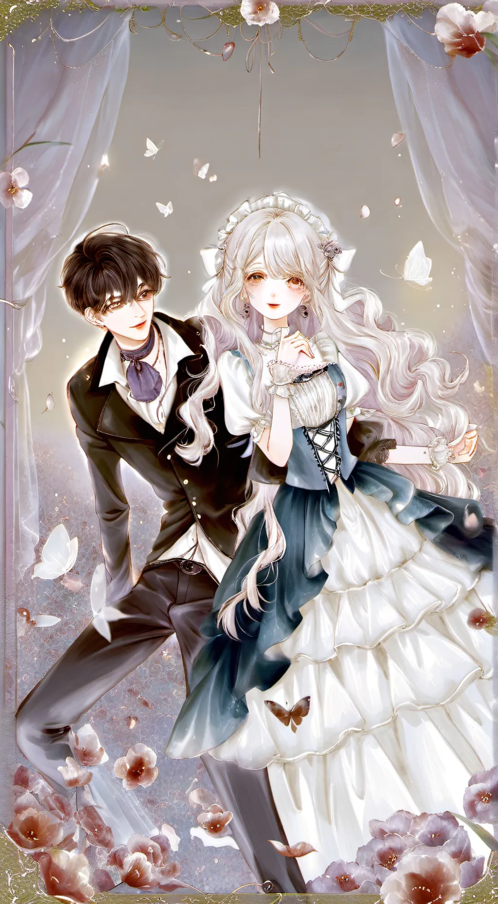 ai character: La Celebración  background