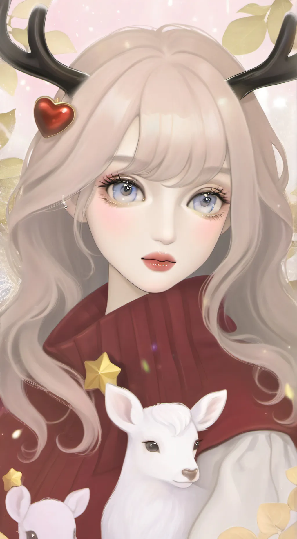 ai character: raindeergirl background