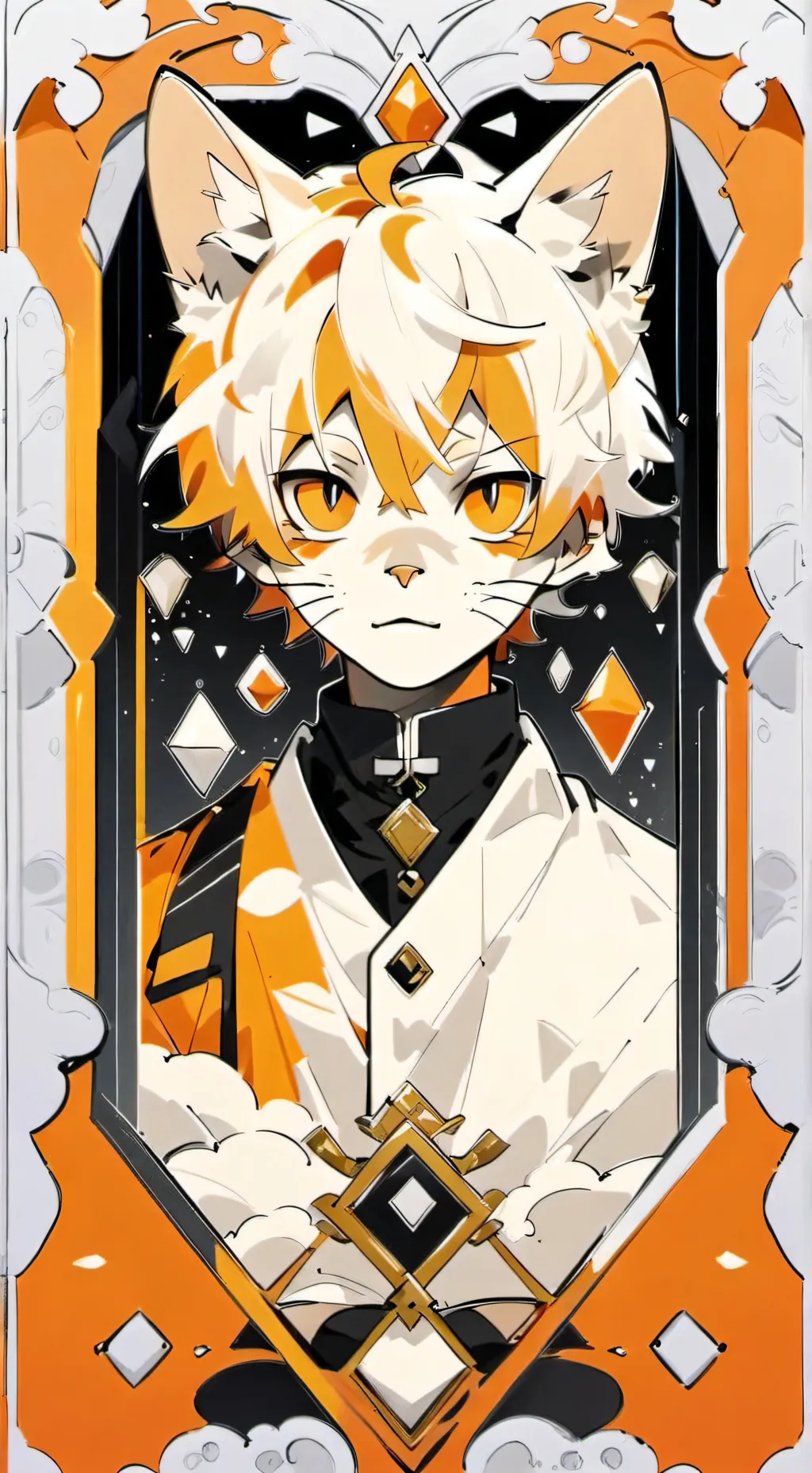 ai character: (name him:3) background