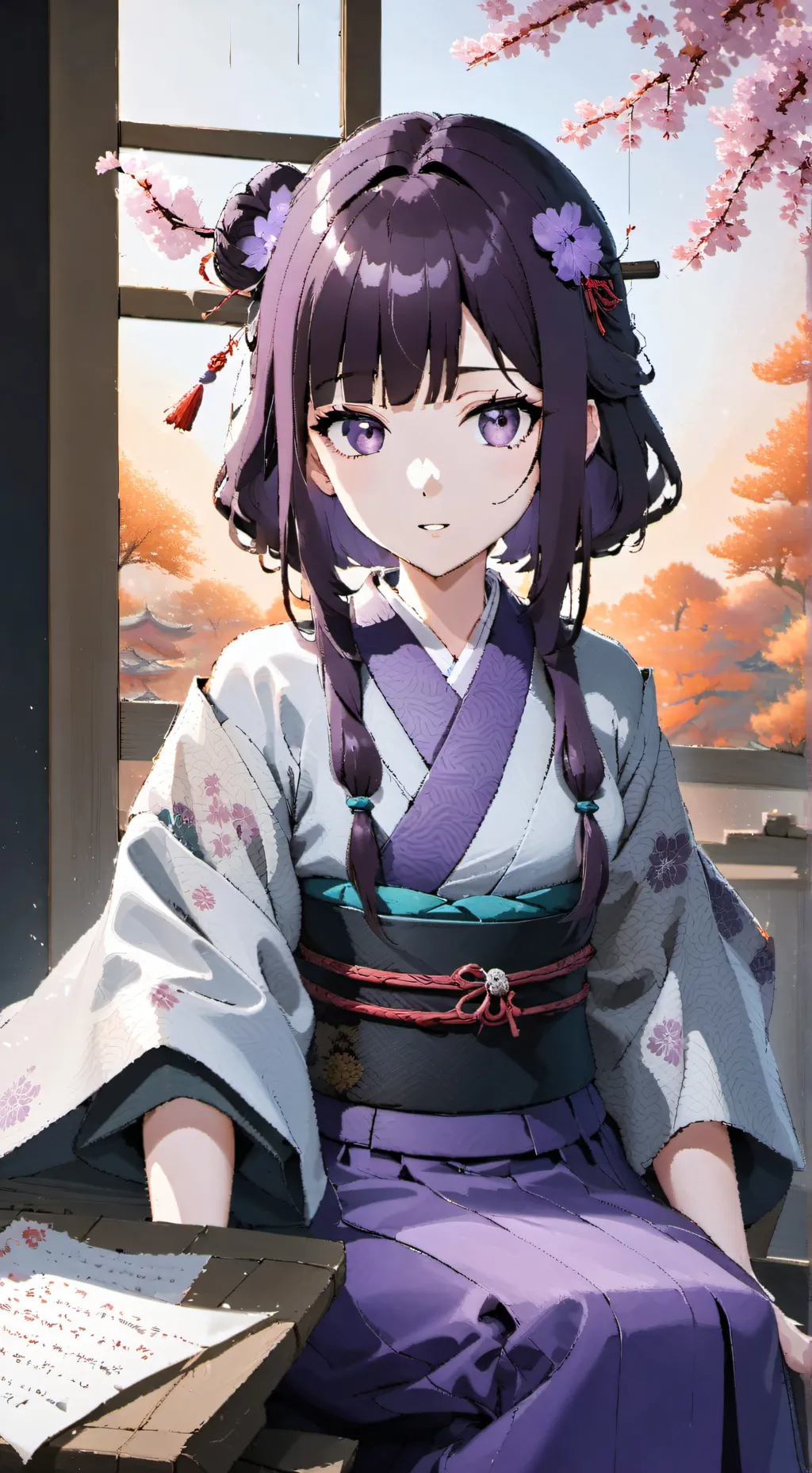 ai character: Hana background