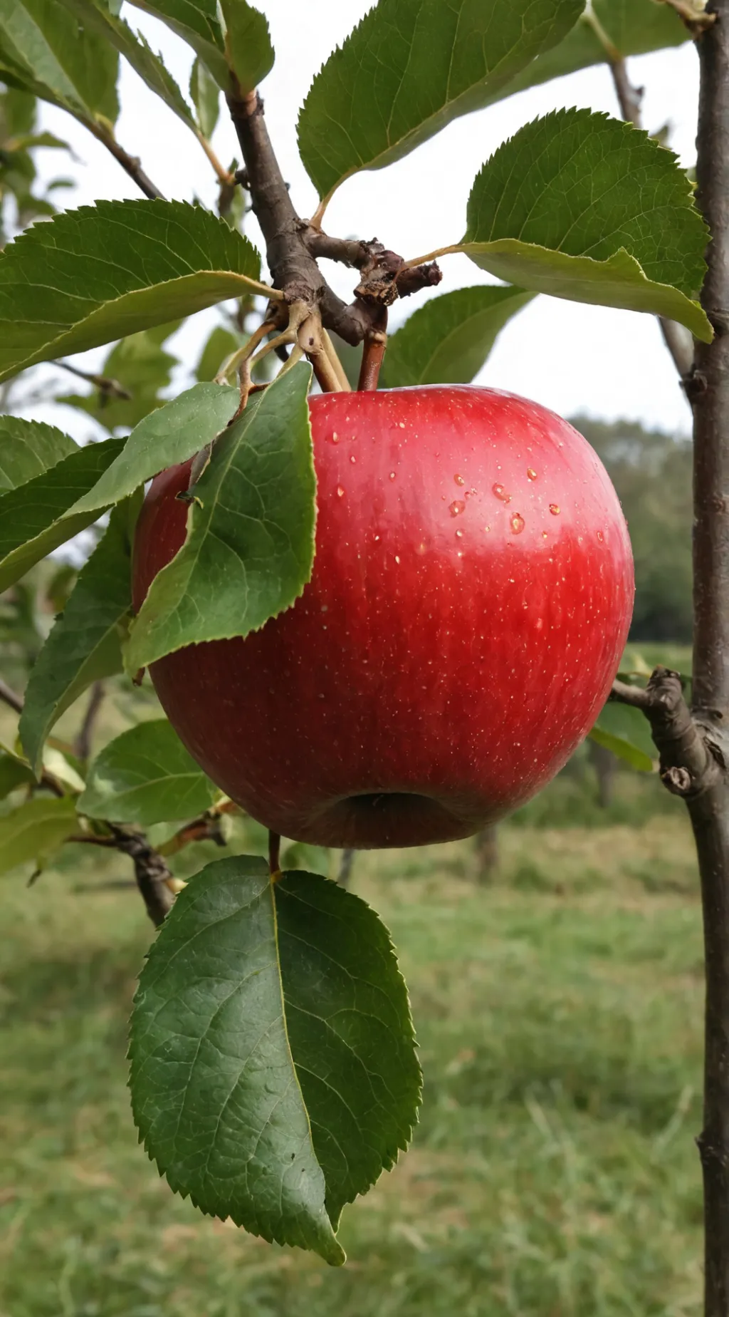 ai character: An Special Apple background