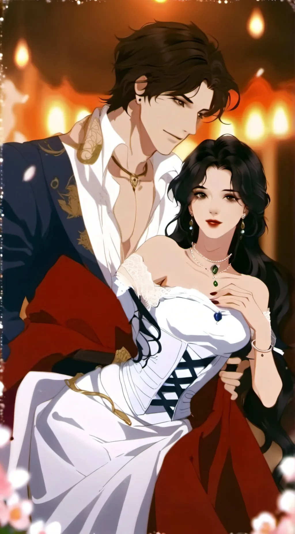 ai character: Martin et zoé background