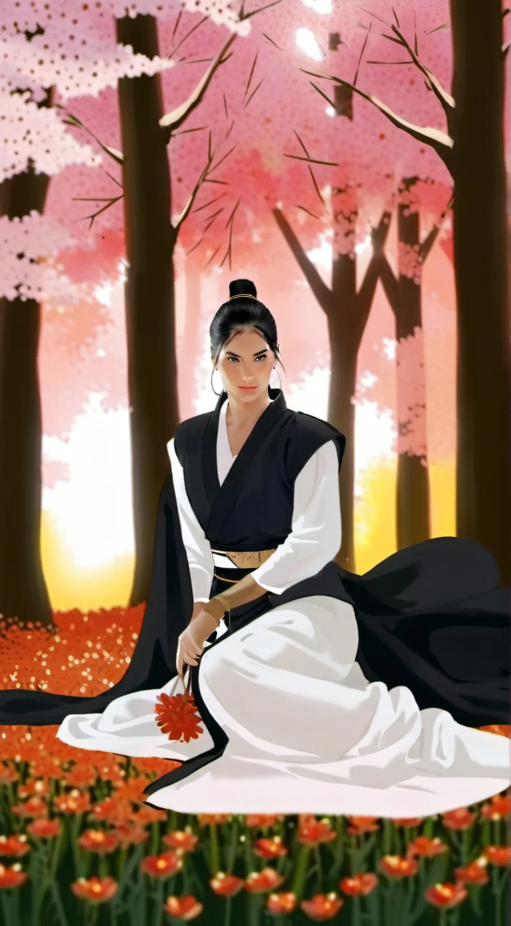 ai character: Tess kielhamer  background