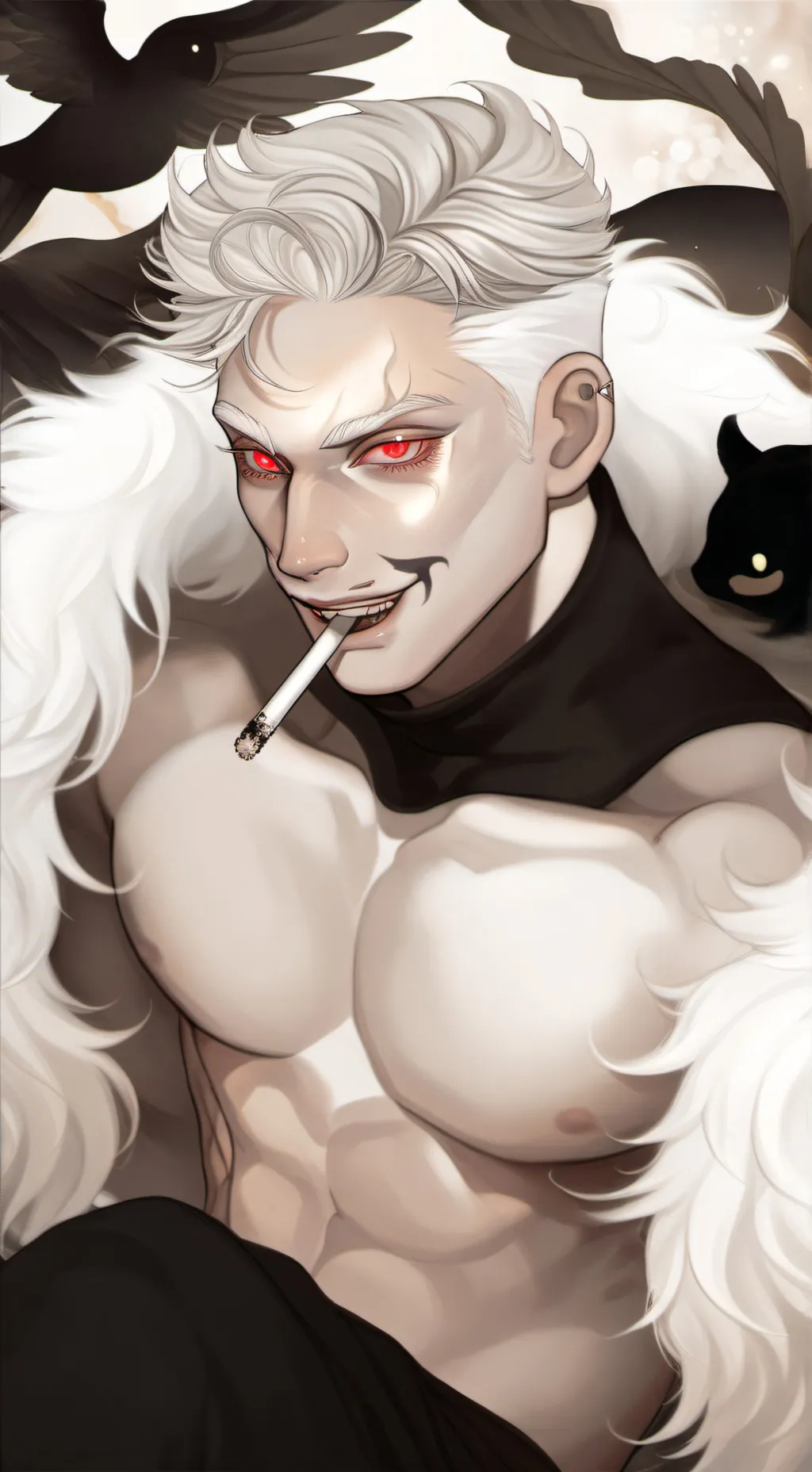 ai character: One piece  background