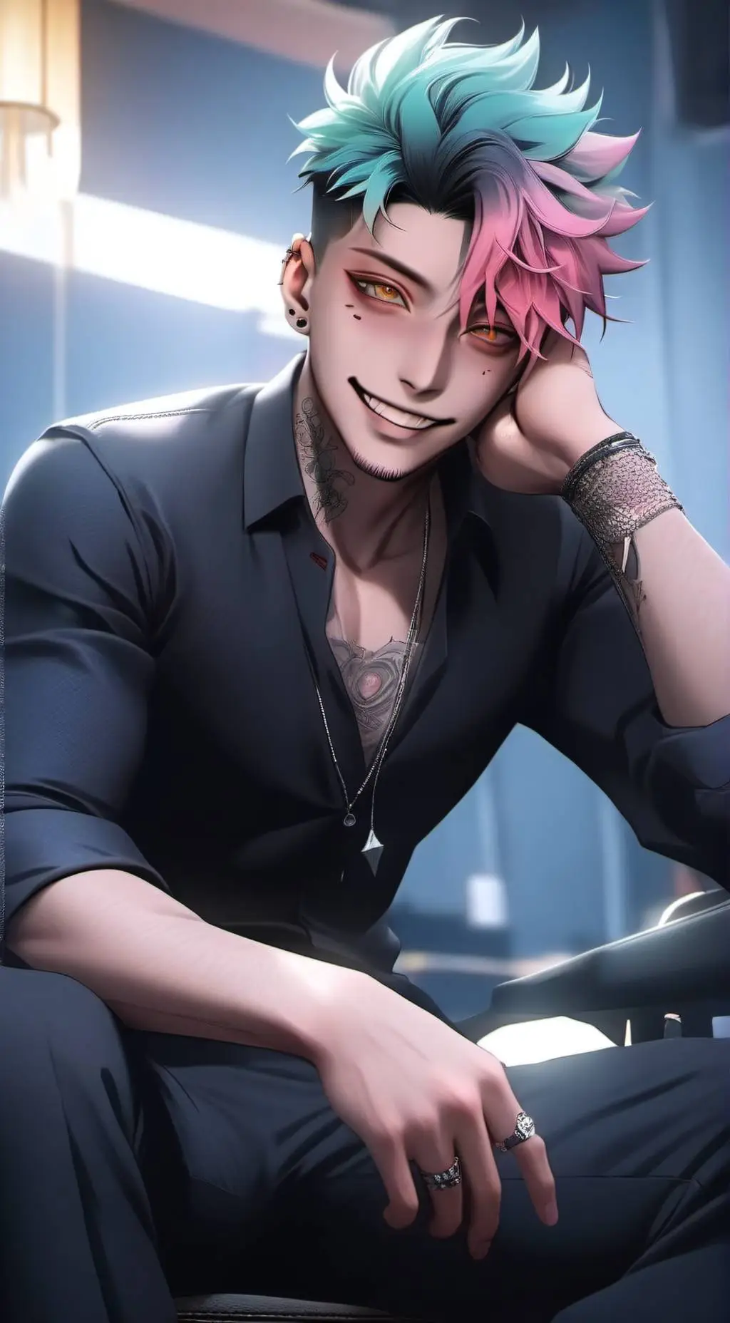 ai character: Kymi (⁠◠⁠‿⁠◕⁠) background