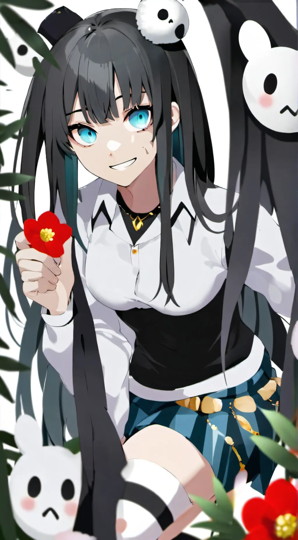 ai character: MHA SKINWALKER background