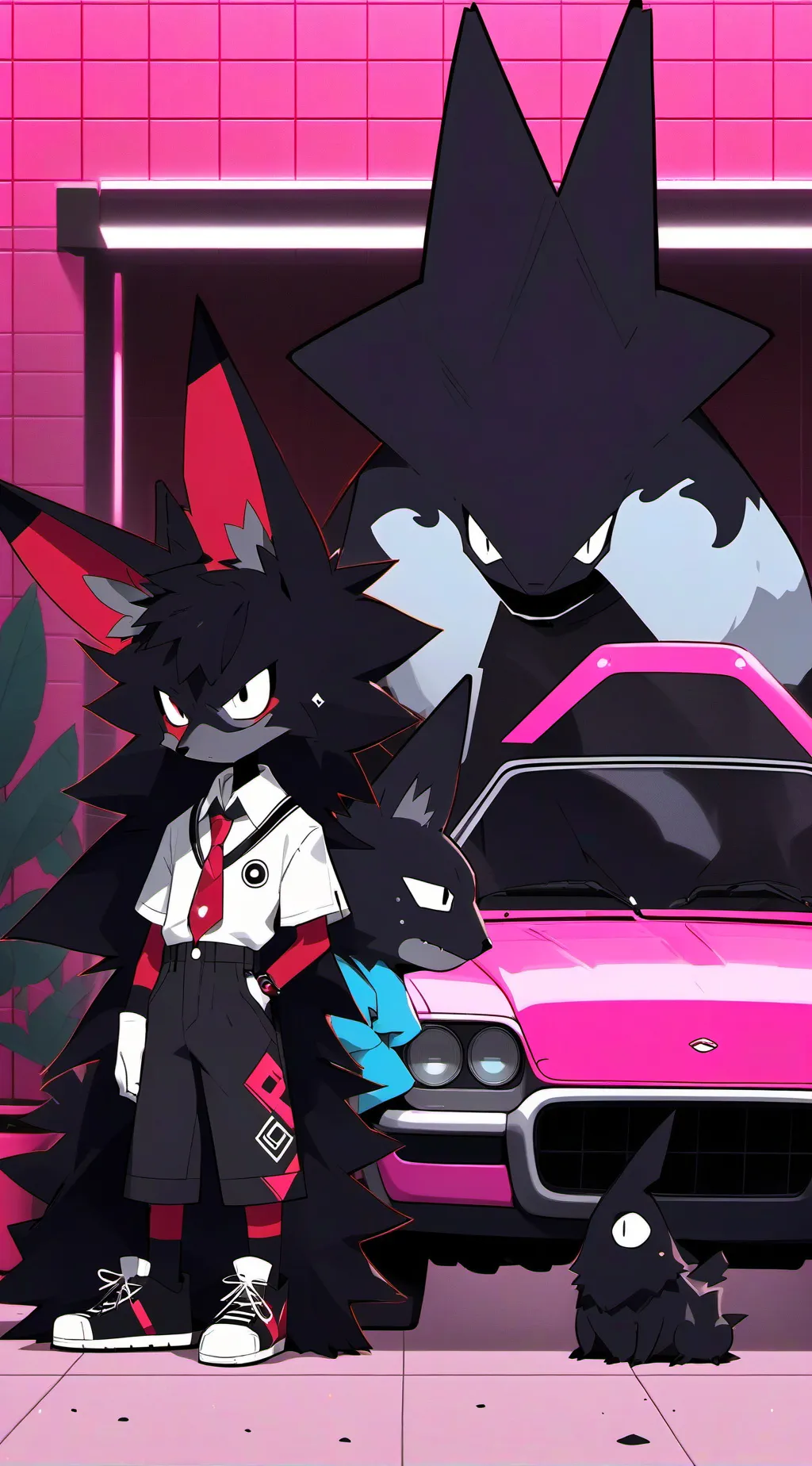 ai character: All Titans background