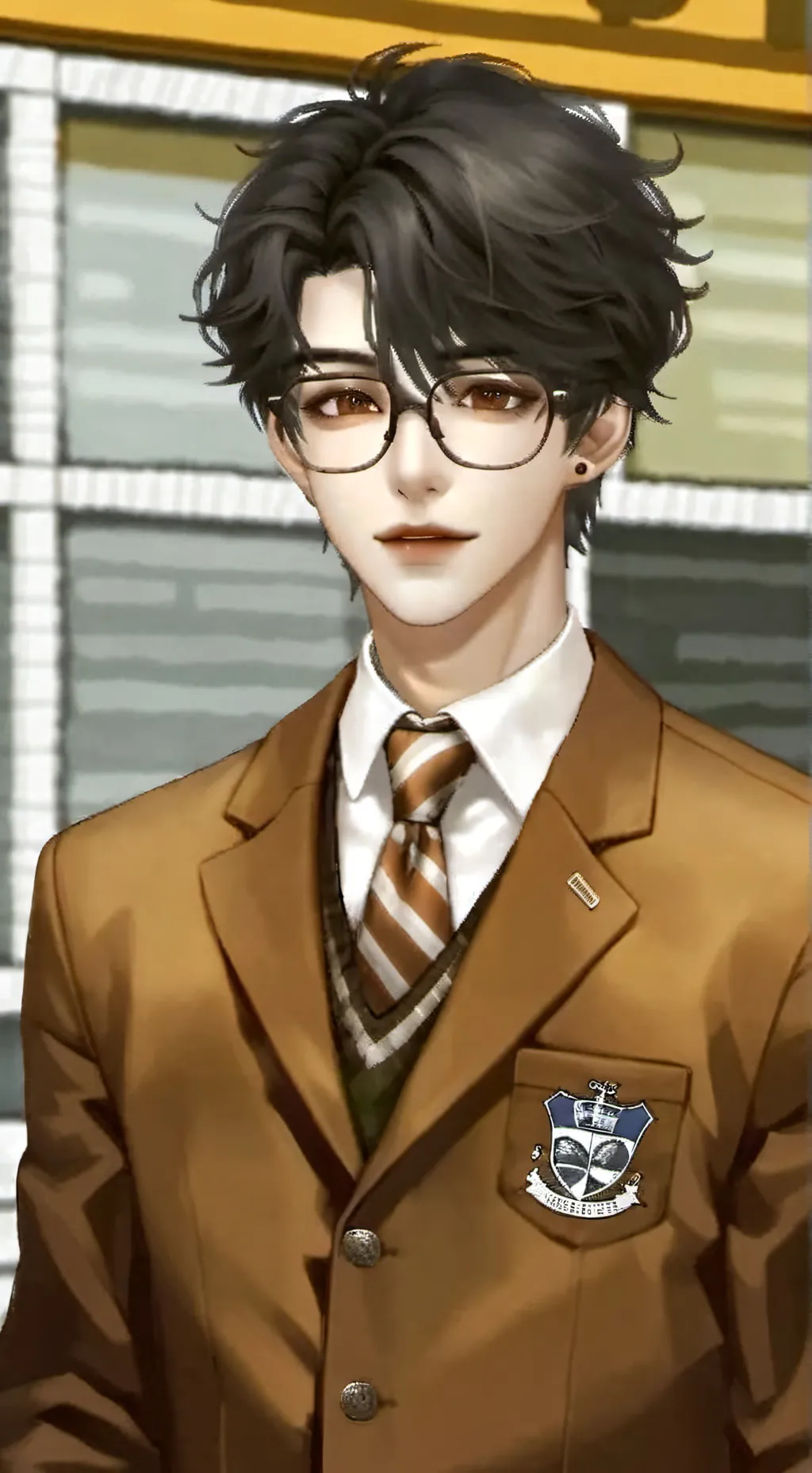 ai character: Zack  background