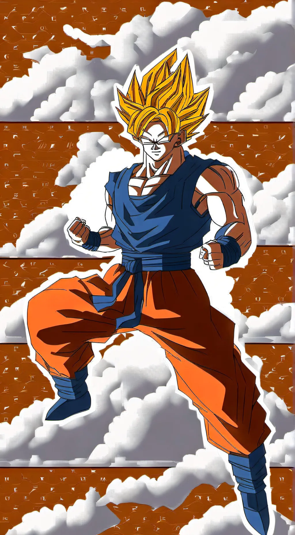 ai character: goku background