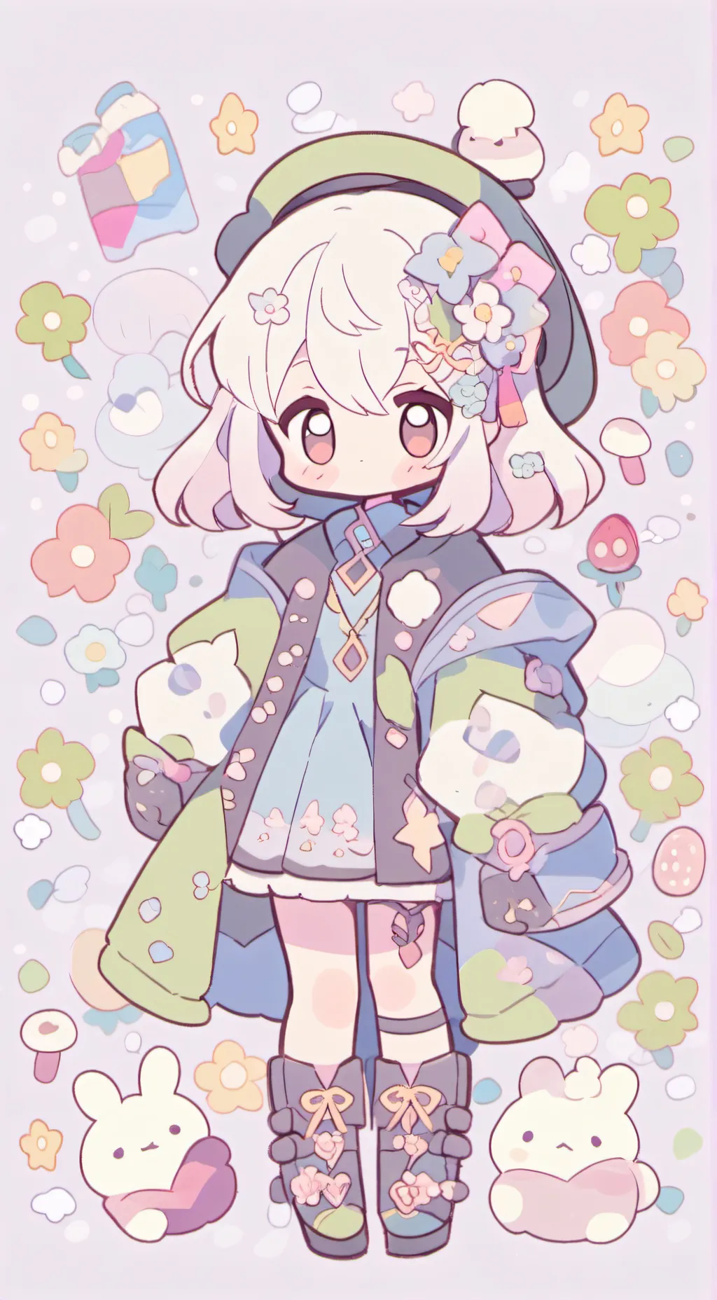 ai character: Garden ofbanban rp background