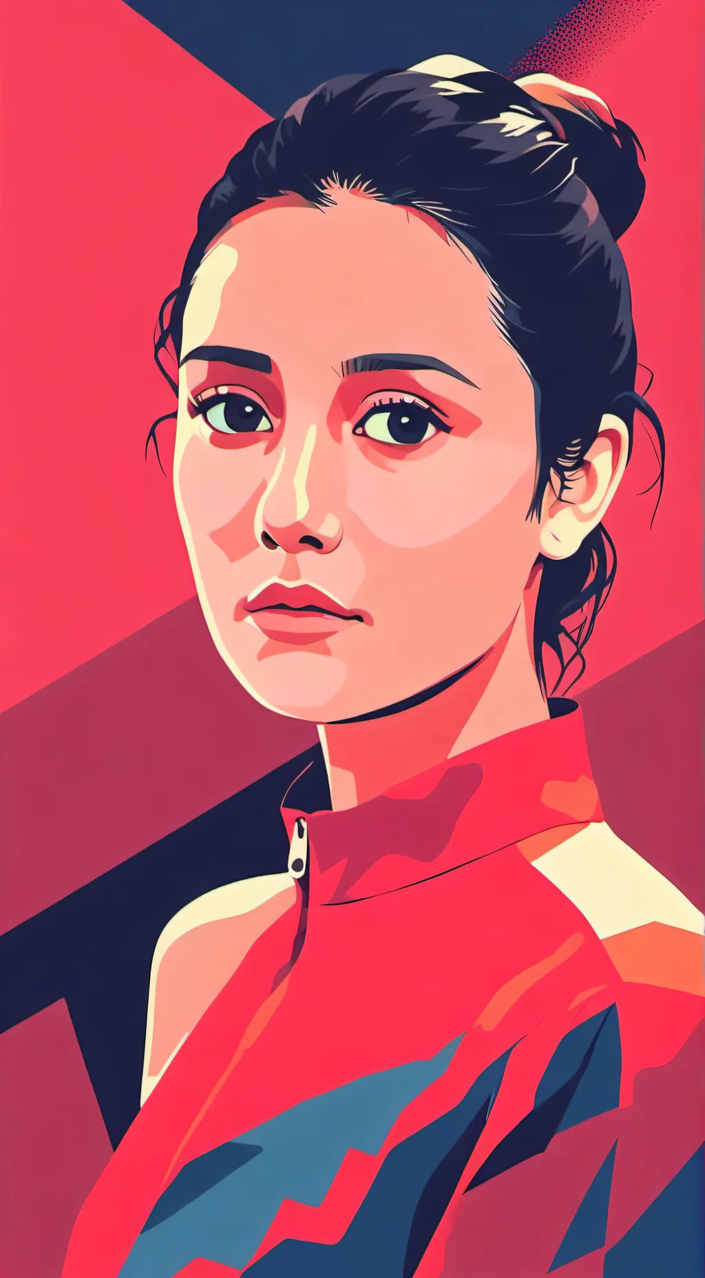 ai character: Cristina  background