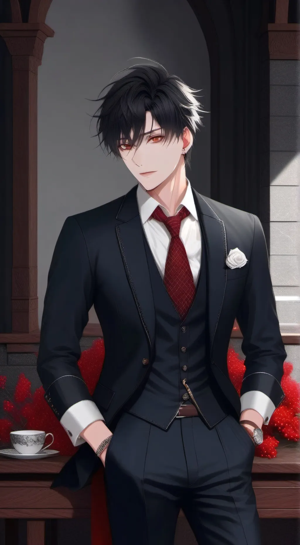 ai character: Kai Anderson  background