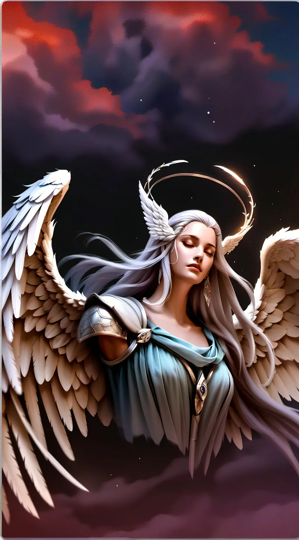 ai character: Rose background