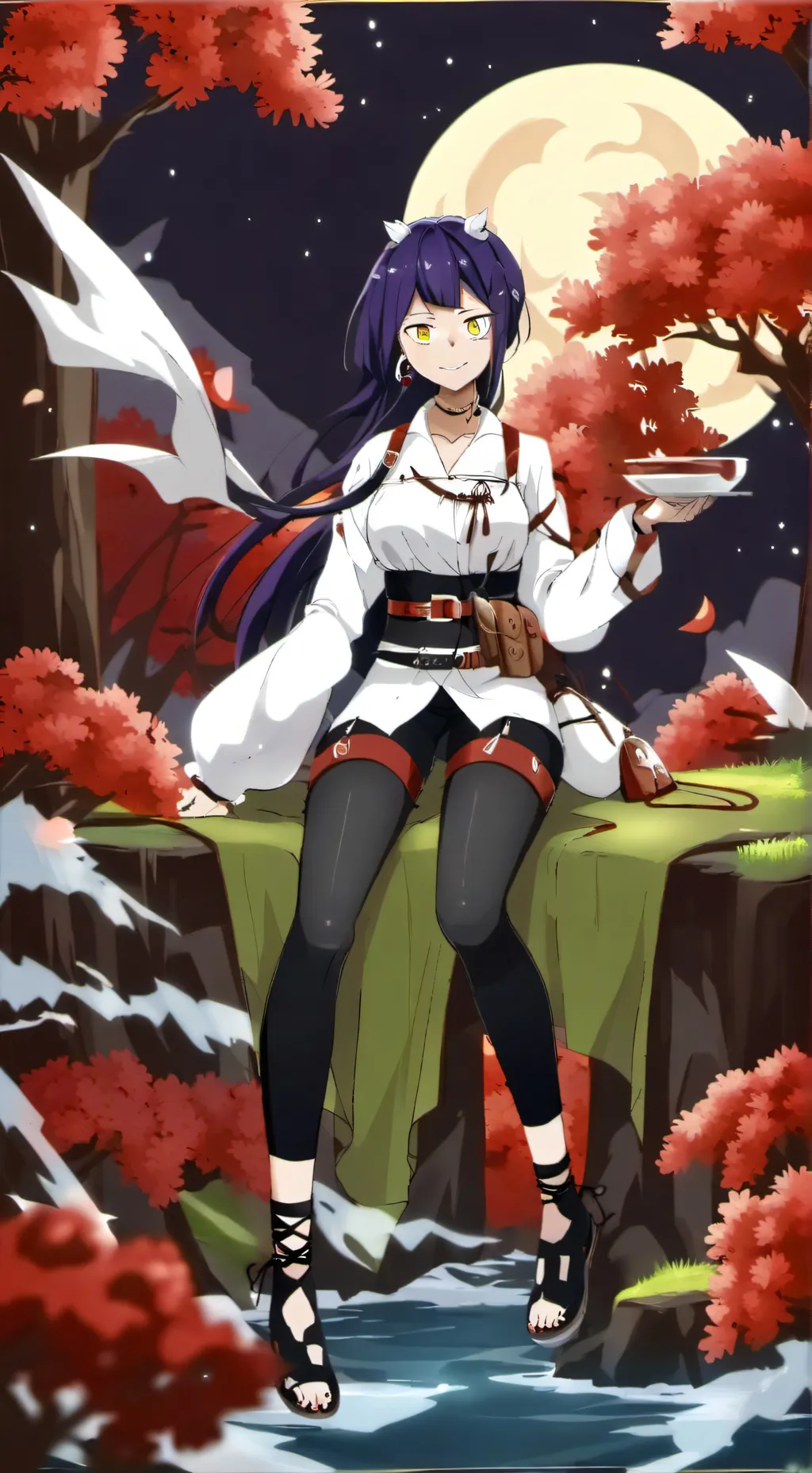 ai character: Kyoka Jiro  background