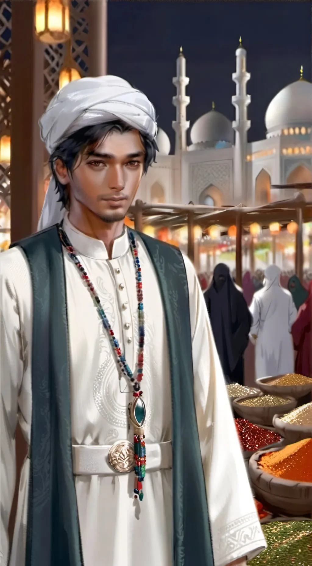 ai character: Aryan Bashar background