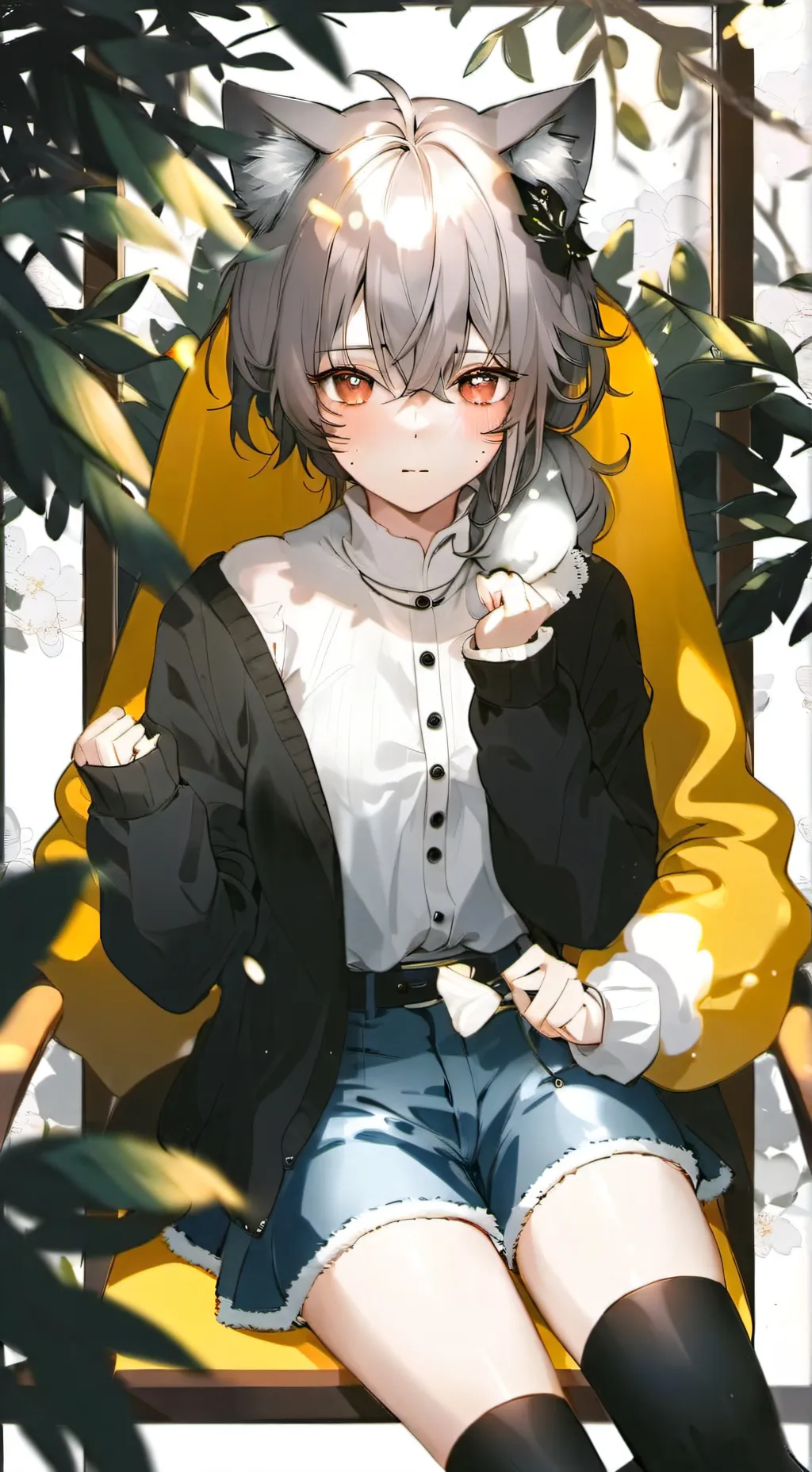 ai character: Лео background